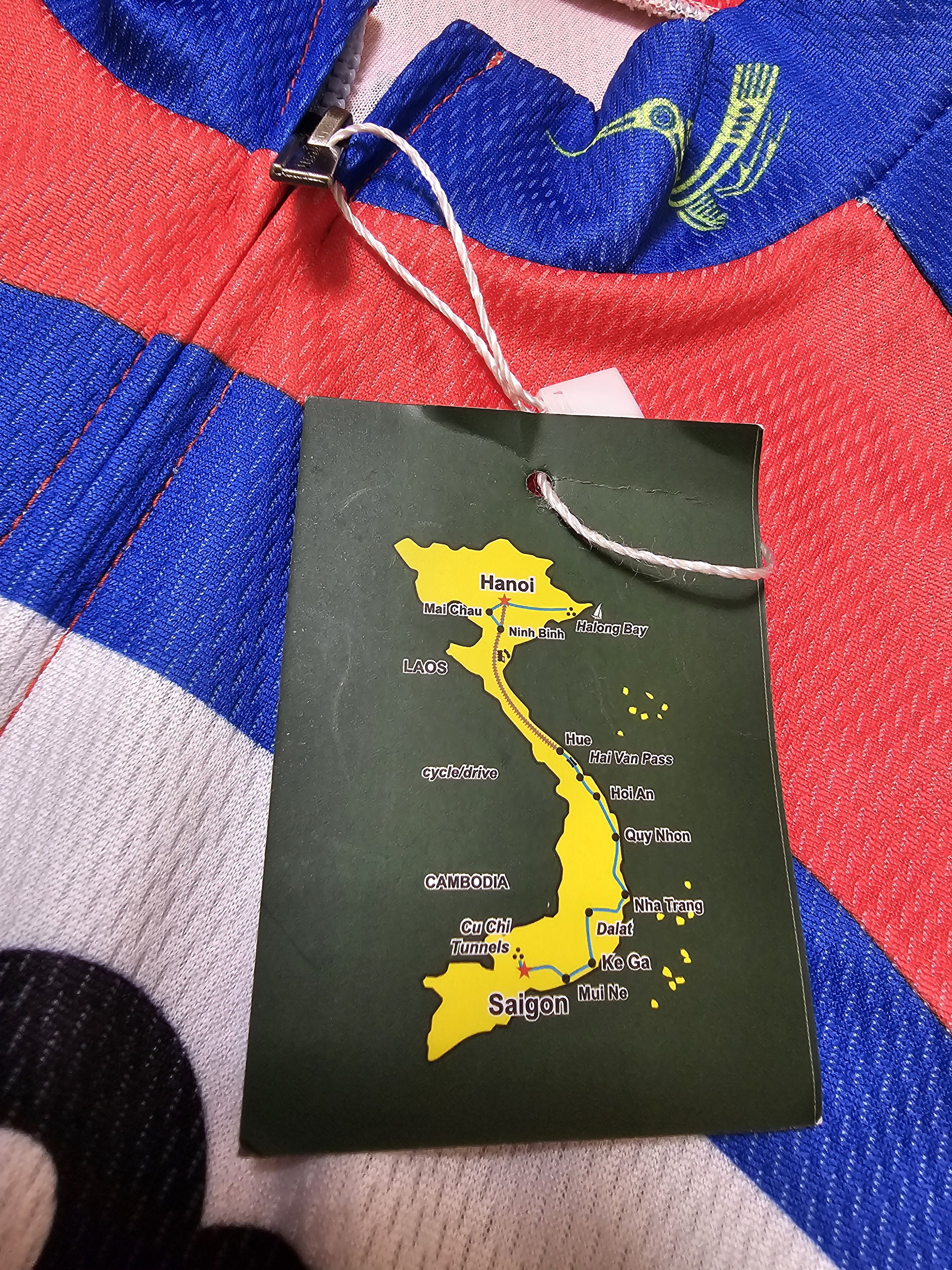 All Sport VIETNAM CYCLING JERSEY VELO YIN YANG CYCLING JERSEY NEW Size US L / EU 52-54 / 3 - 7 Thumbnail