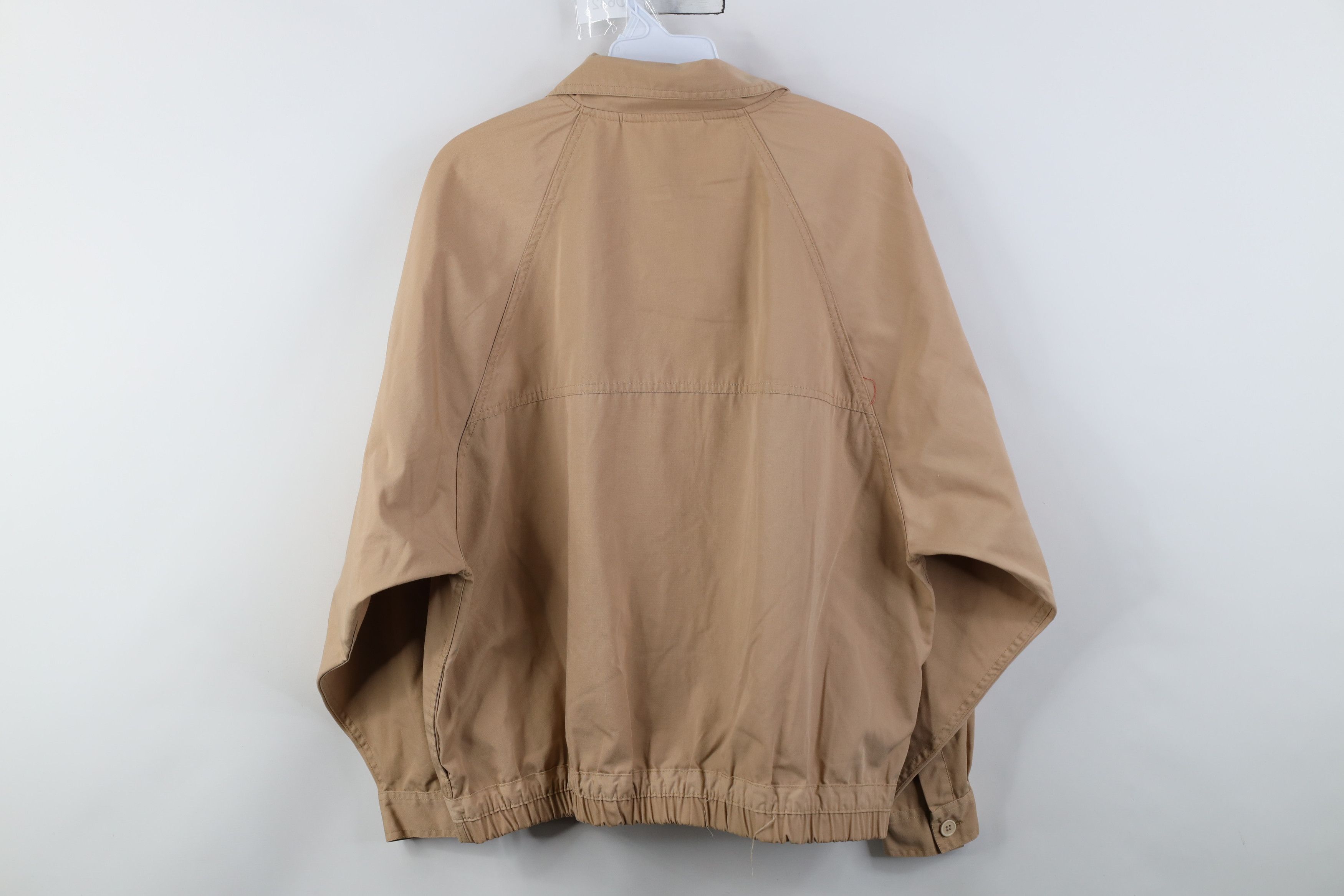 Vintage Vintage 90s Streetwear Big Pocket Shirt Bomber Jacket Beige Size L / US 10 / IT 46 - 11 Thumbnail