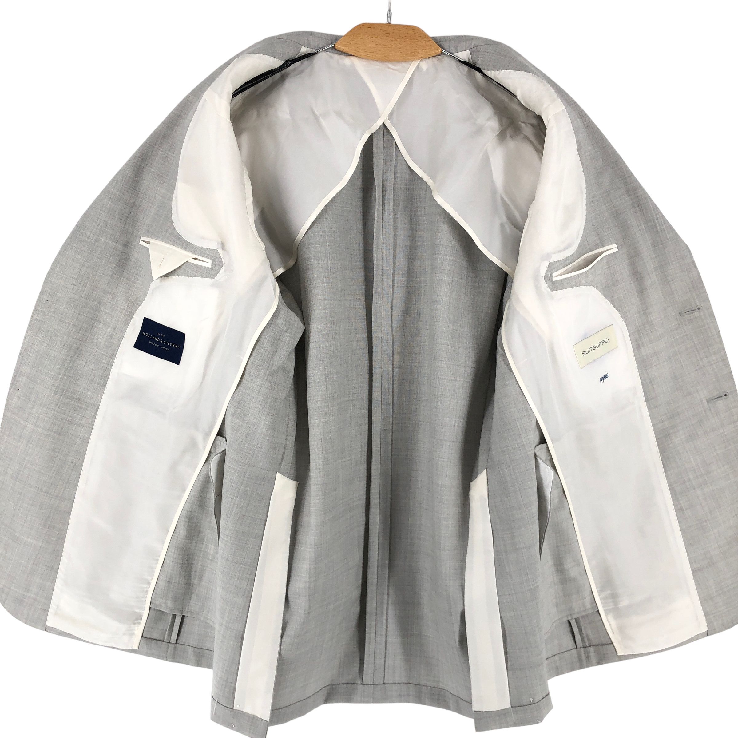 Suitsupply La Spalla Pure Wool Blazer Size 3XL (EU:58; UK:48; US:34R) Size 48R - 3 Thumbnail