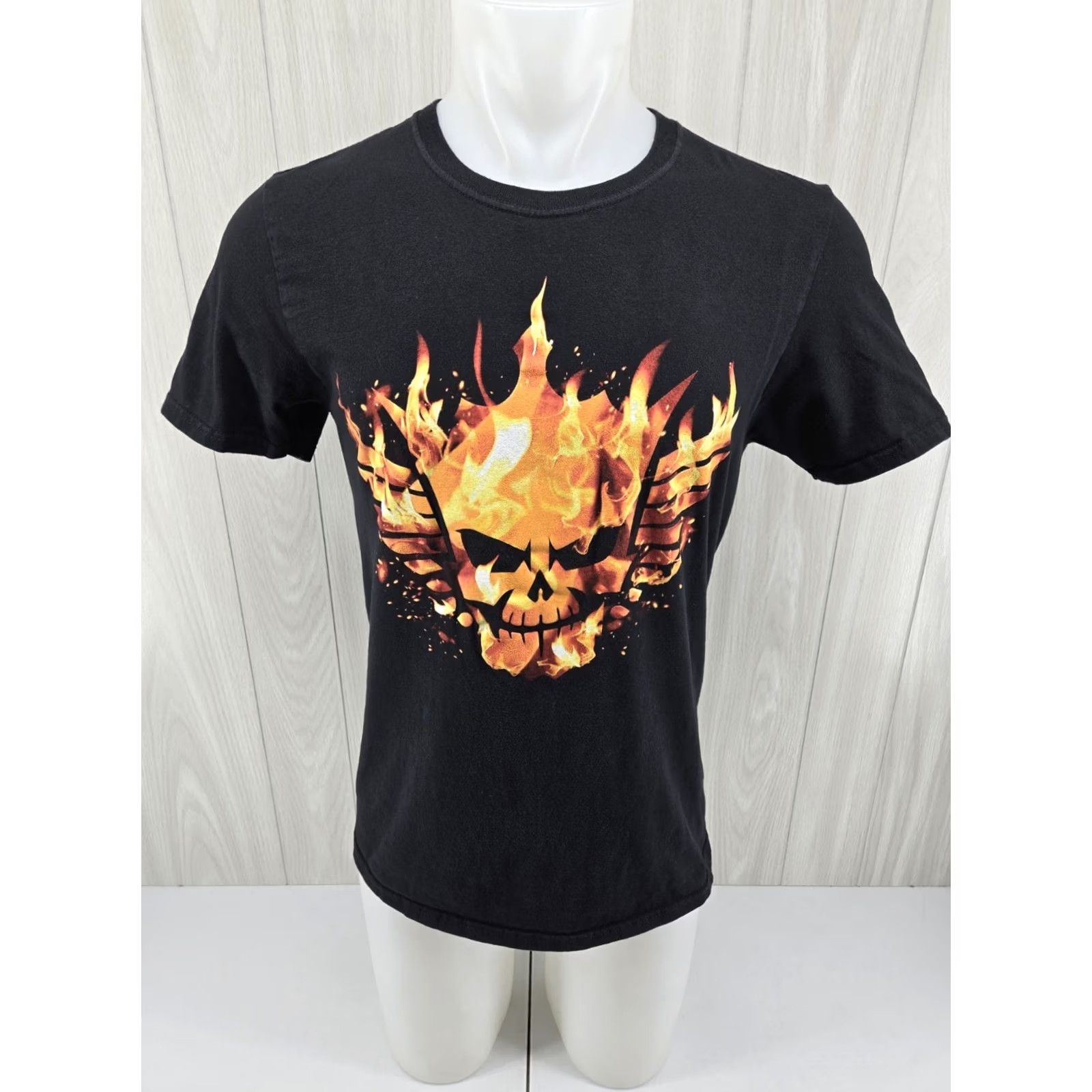 RHODE WWE Cody Rhodes “Claim Your Kingdom Nightmare” Wrestling Men's T-Shirt MEDIUM Black Cotton Short Sleeve Crew Neck 2020s Gildan 5000 Used Mens Size US M / EU 48-50 / 2 - 2 Thumbnail