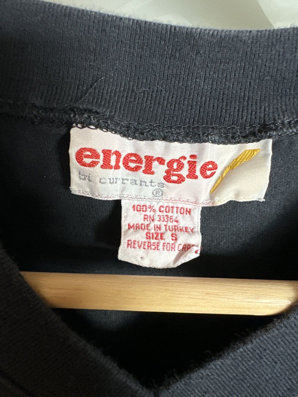Energie Black energie t-shirt Size US S / EU 44-46 / 1 - 3 Thumbnail