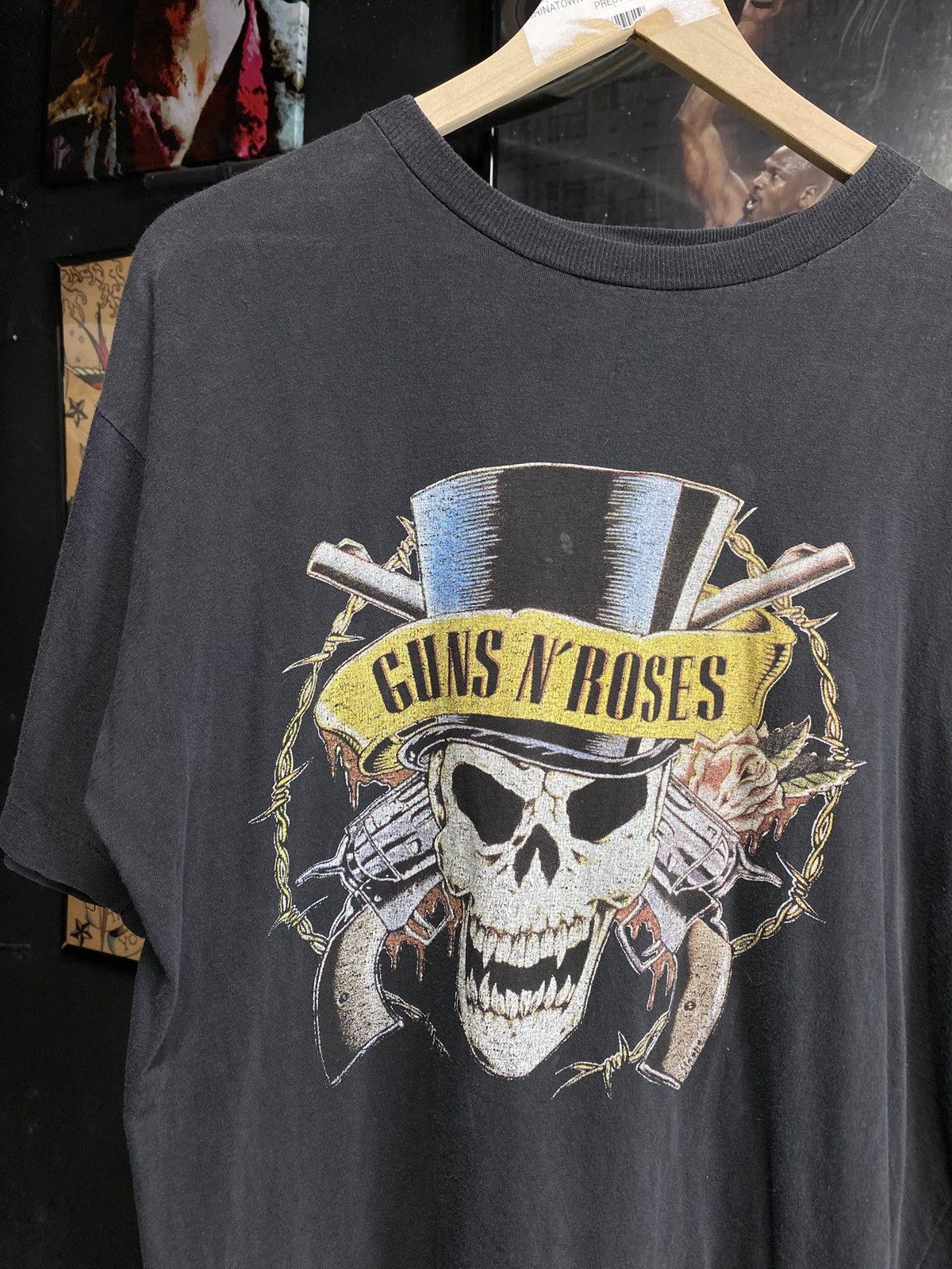 Band Tees Vintage 90’s Guns N’ Roses Band T Shirt Adult Medium Size US M / EU 48-50 / 2 - 2 Thumbnail