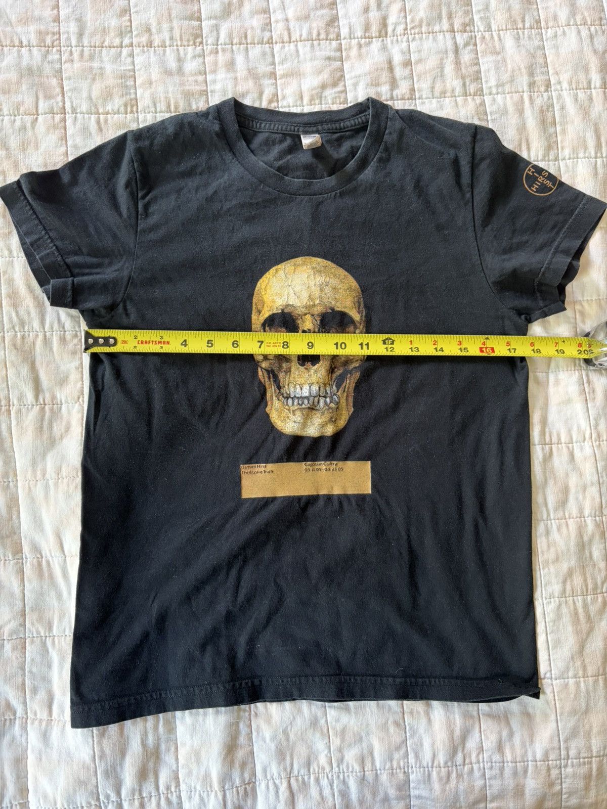American Apparel Damien Hirst Gagosian 2005 Exhibition Tee Size ONE SIZE - 6 Thumbnail