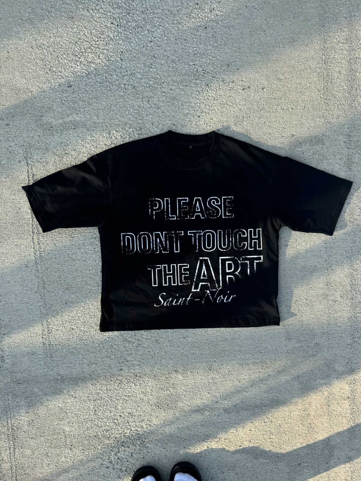 Other Saint-Noir “Please Dont Touch The Art” T shirt Size US M / EU 48-50 / 2 - 2 Thumbnail