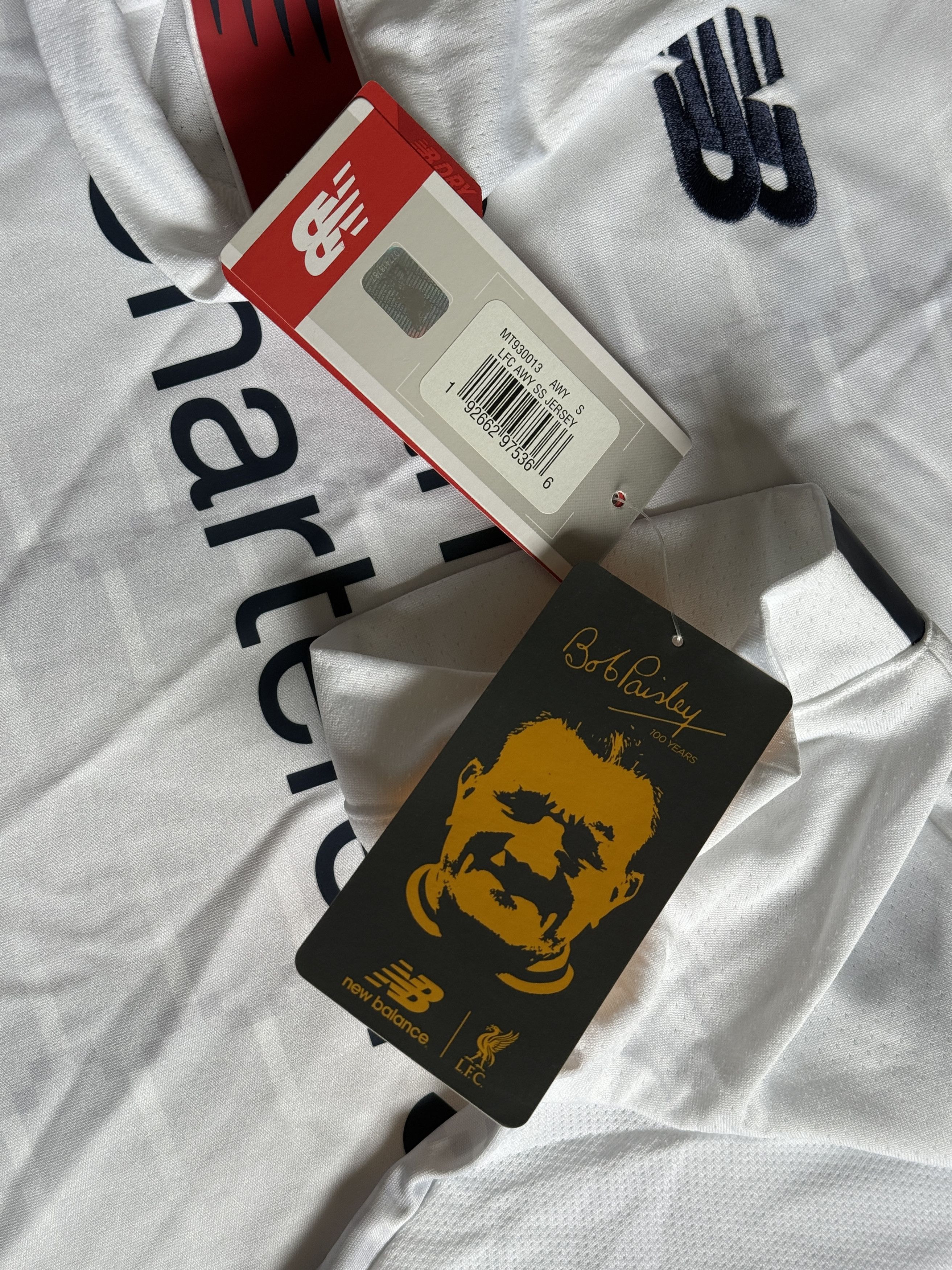 New Balance LIVERPOOL 2019 2020 AWAY FOOTBALL SHIRT SOCCER JERSEY S Size US S / EU 44-46 / 1 - 7 Thumbnail