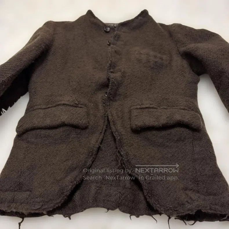 Comme des Garcons Comme Des Garcons Fringed Wool Coat Size S / US 4 / IT 40 - 8 Thumbnail