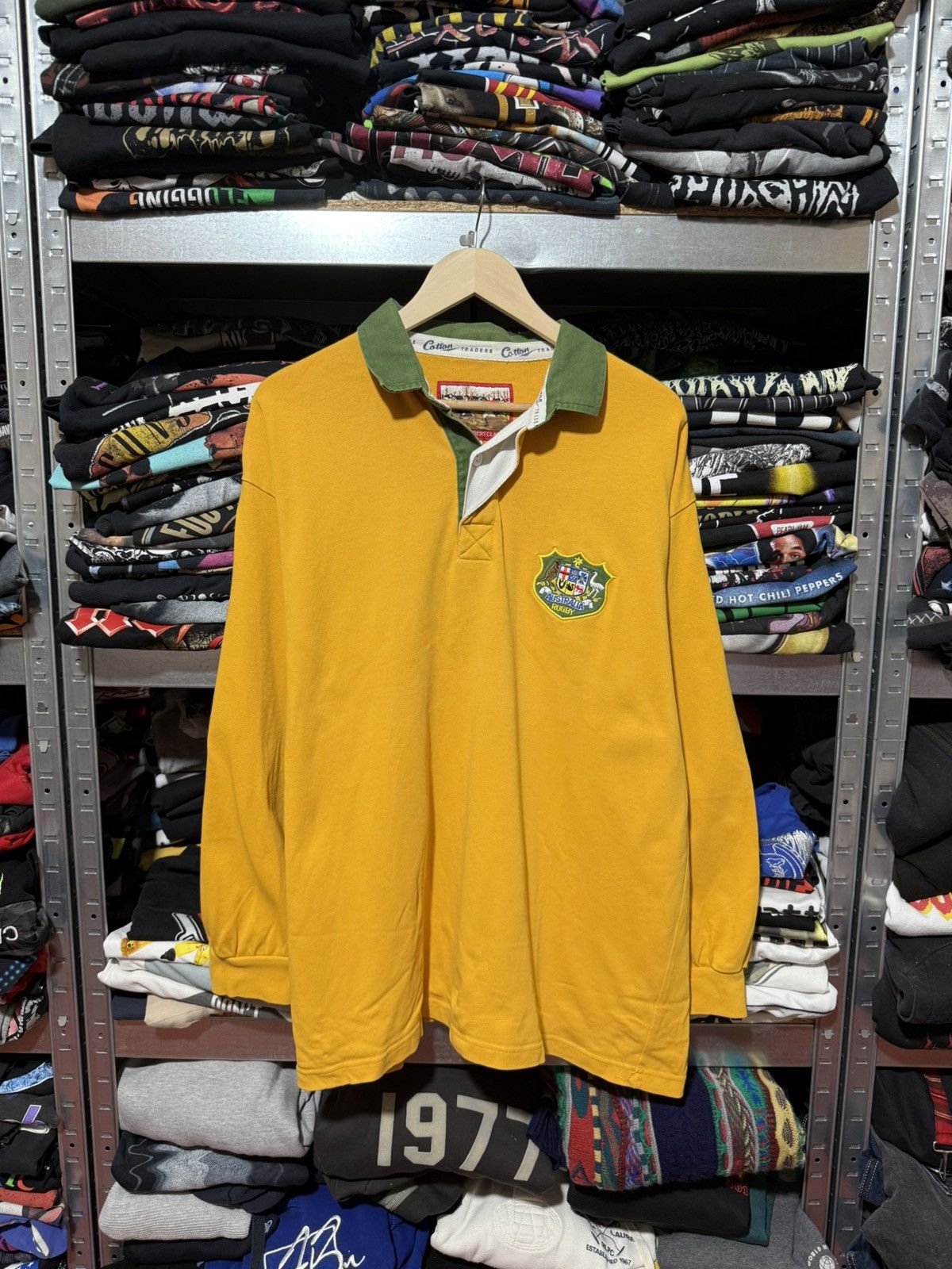 Cotton Traders Australia Wallabies Home Rugby Union Shirt Cotton Traders Size US XXL / EU 58 / 5 - 1 Thumbnail