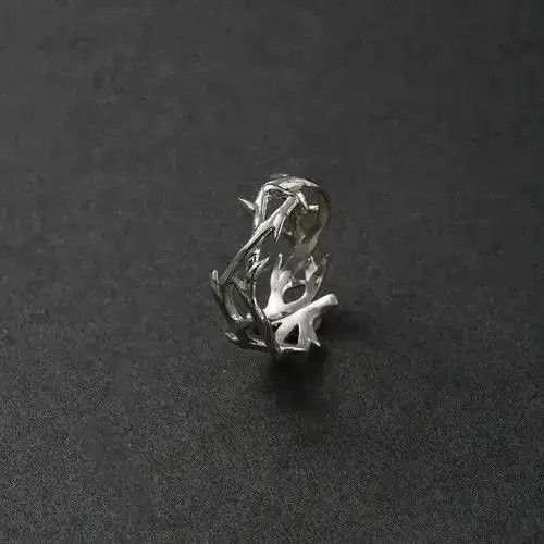 Other Horiuchi x Misac Torn Style Adjustable Ring Size ONE SIZE - 3 Thumbnail