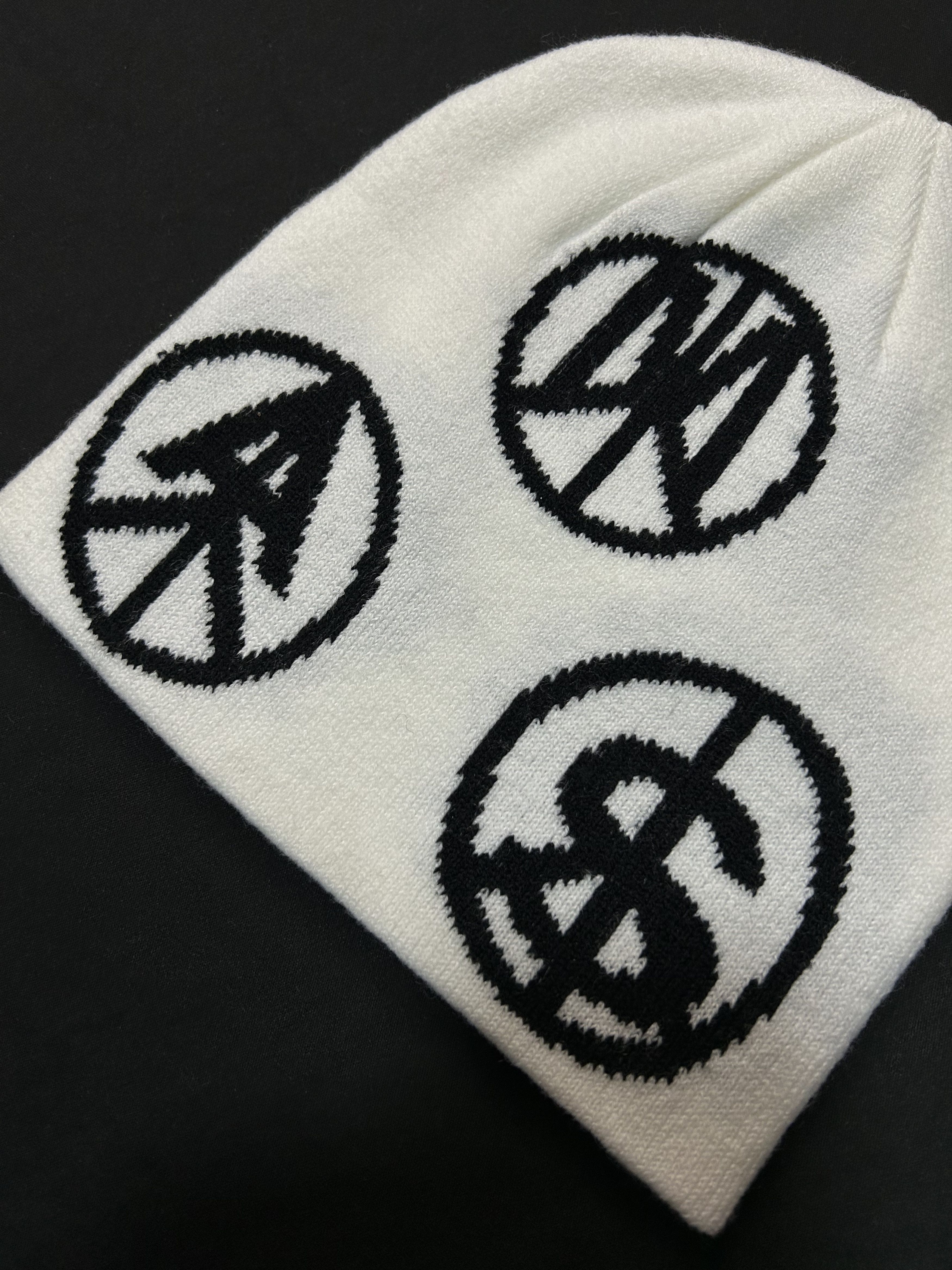 Japanese Brand Rare Amari Studios Graphic No Cuff Knit Green Beanie OS Size ONE SIZE - 4 Thumbnail