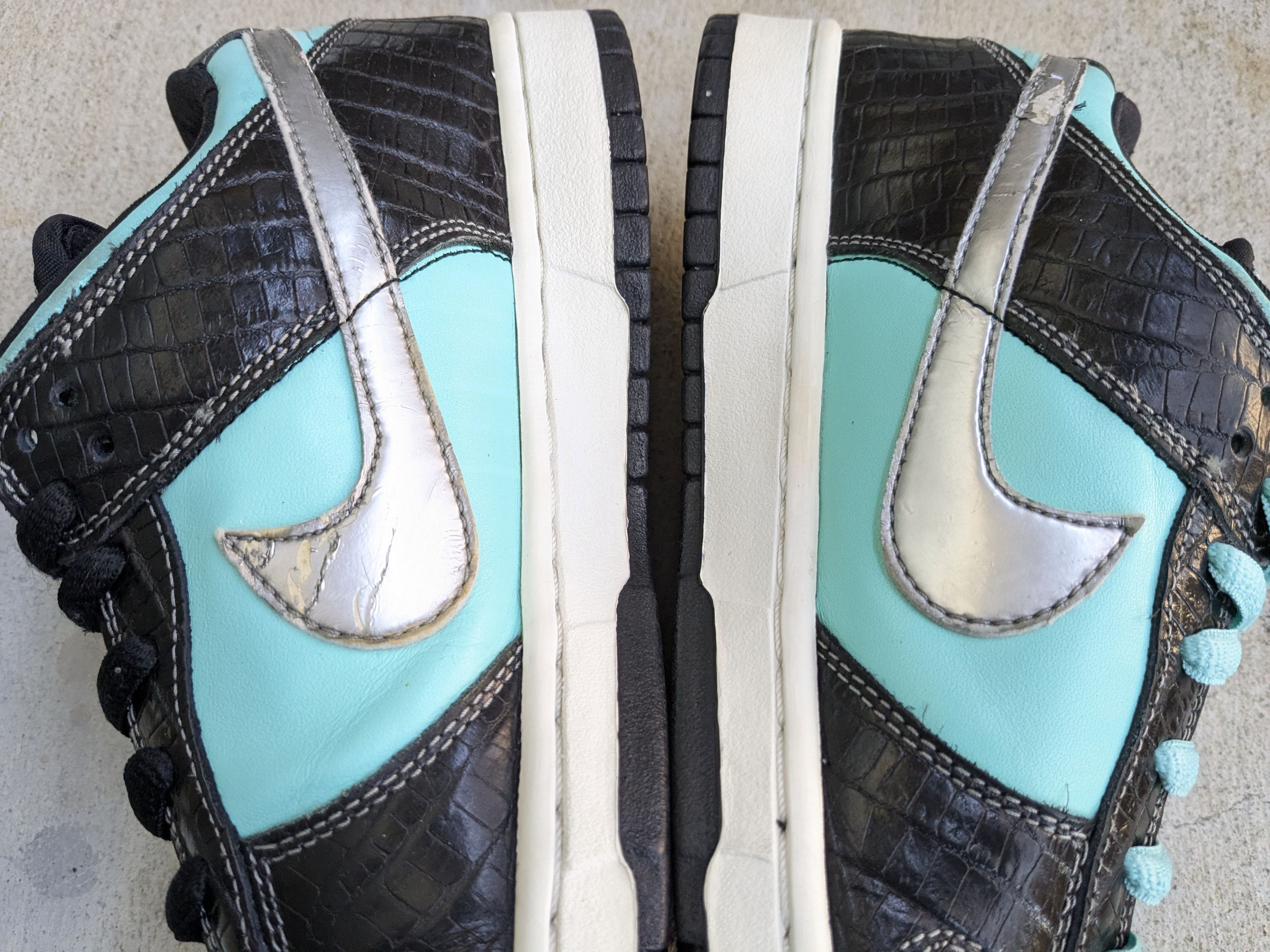 Nike Nike SB Dunk Low Pro x Diamond Supply Co. Tiffany 10 Size US 10 / EU 43 - 16 Thumbnail