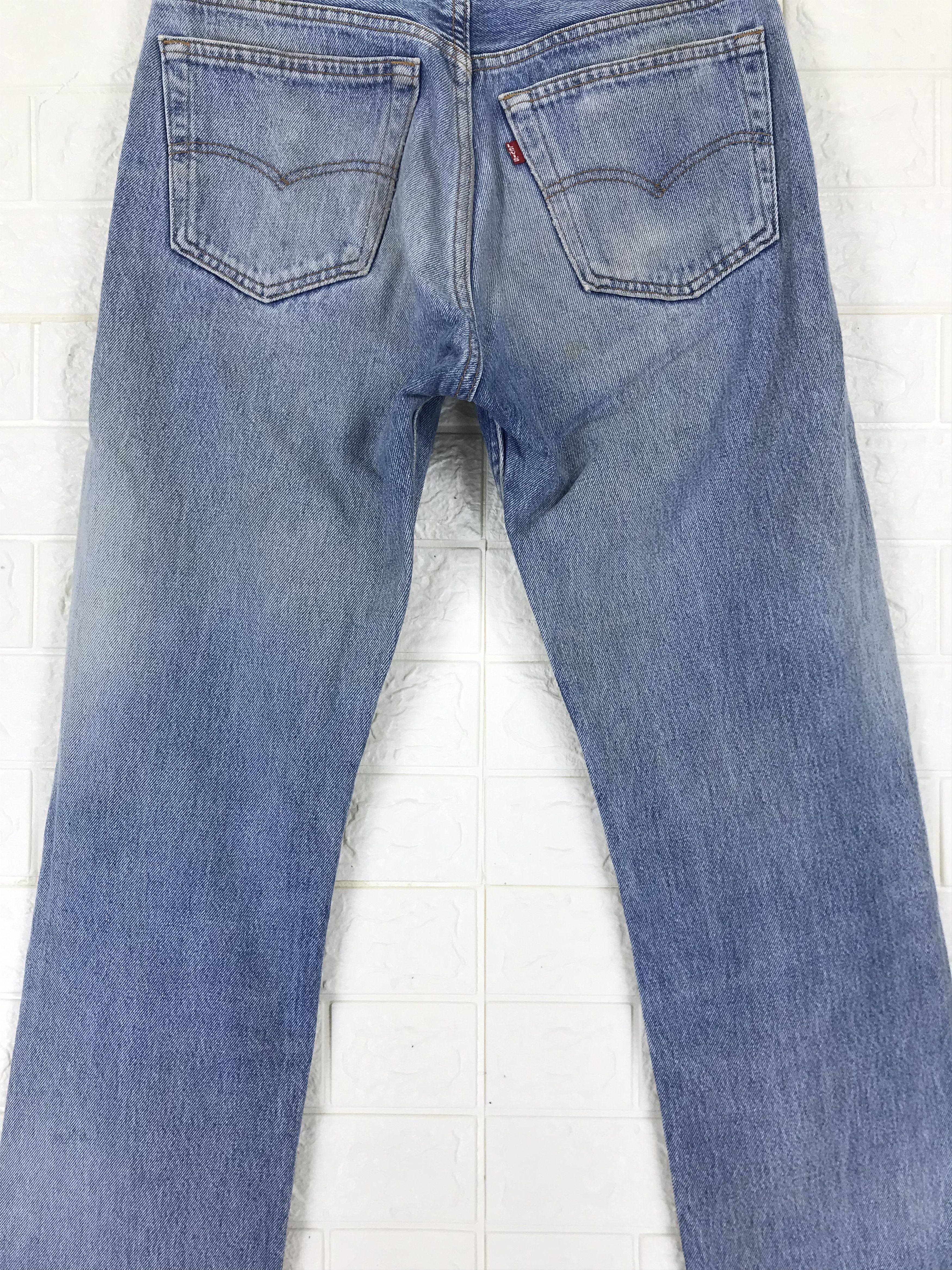 Levi's Vintage Levi's 501 Faded Blue Jeans Size US 30 / EU 46 - 7 Thumbnail