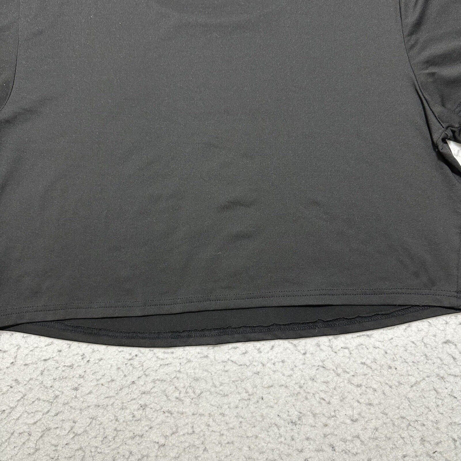 Shein SHEIN 1XL Lightweight Black Short Sleeve Crop Top Skeleton Size XL / US 12-14 / IT 48-50 - 11 Thumbnail