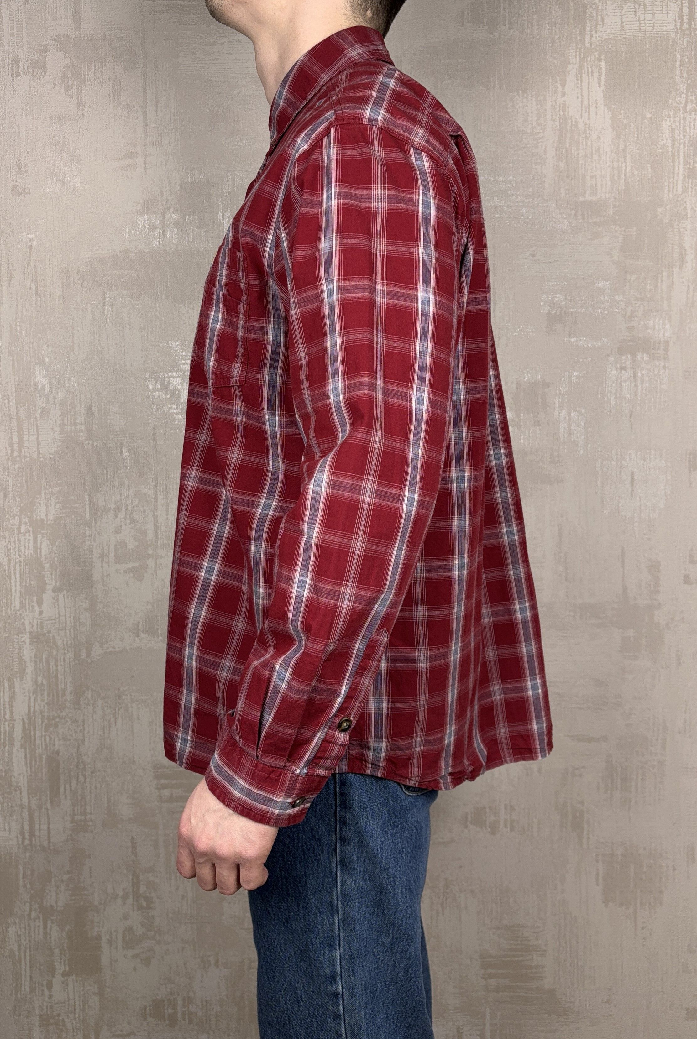 Carhartt × Vintage Carhartt Vintage Check Long Sleeve Shirt Size XL Relaxed Fit Size US XL / EU 56 / 4 - 9 Thumbnail