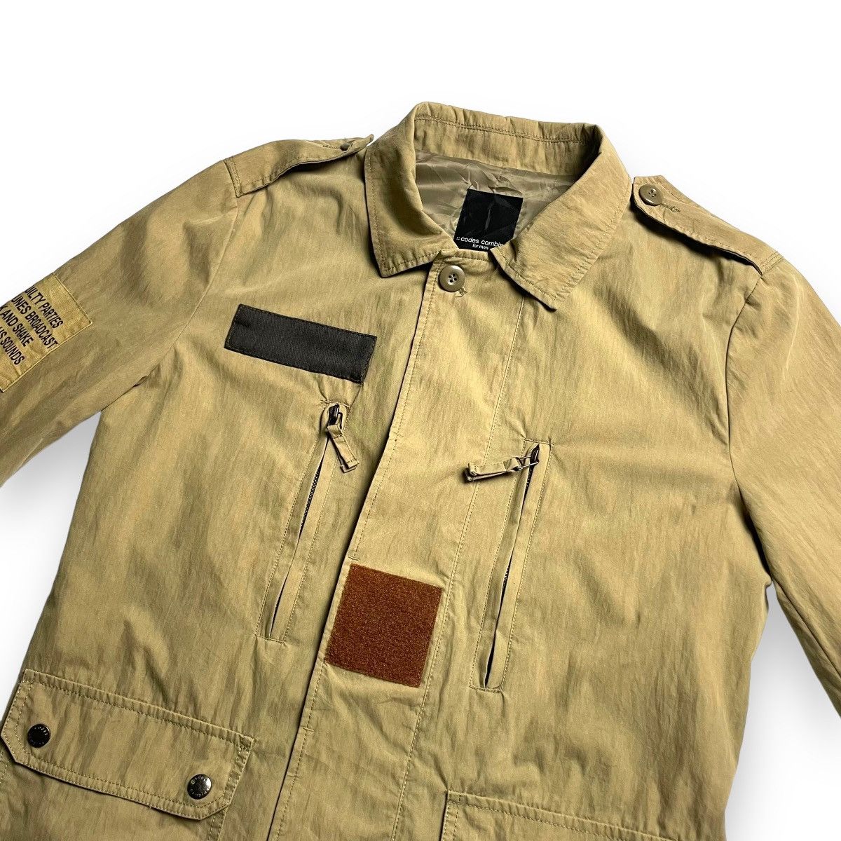Codes Combine × If Six Was Nine × Le Grande Bleu (L.G.B.) 🇯🇵 VINTAGE COMDES COMBINE FOR MEN BUTTON UP FIELD JACKET Size US M / EU 48-50 / 2 - 5 Thumbnail