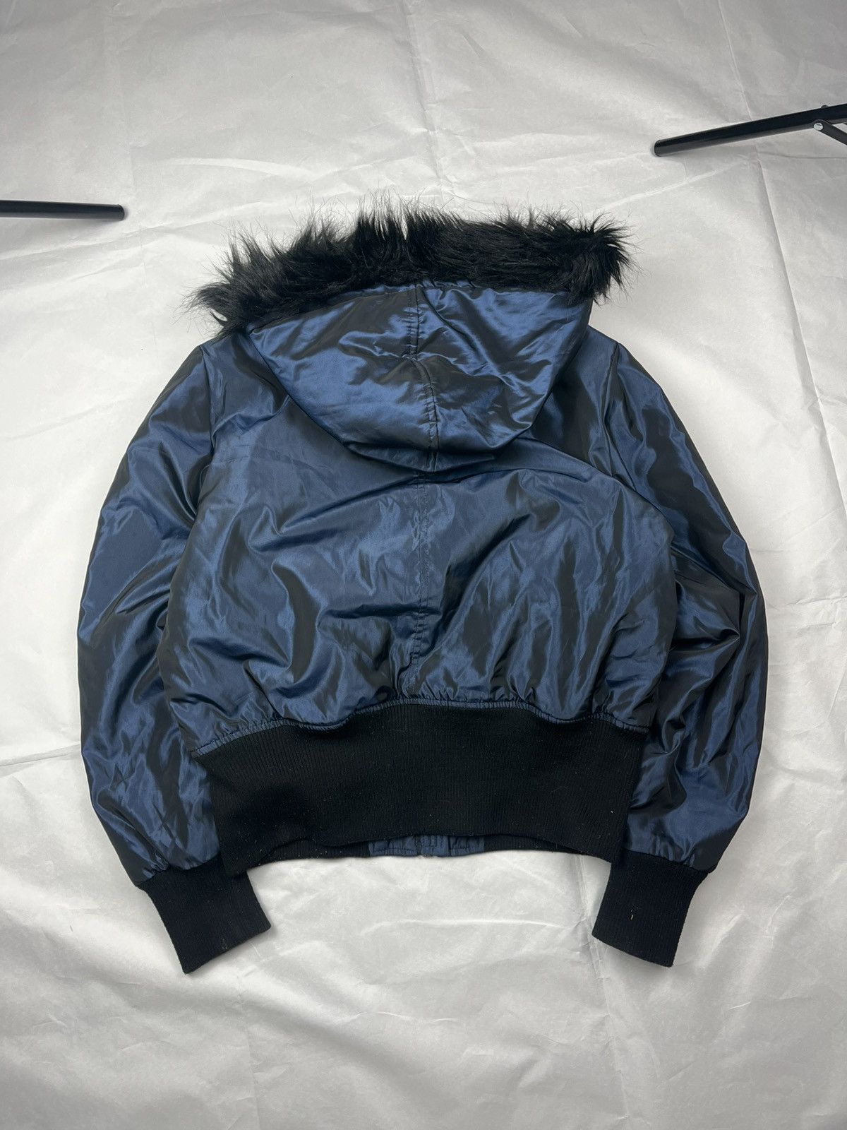 If Six Was Nine Vintage LGB If Six Was Nine Style Faux Fur Zip Bomber Size L / US 10 / IT 46 - 9 Thumbnail
