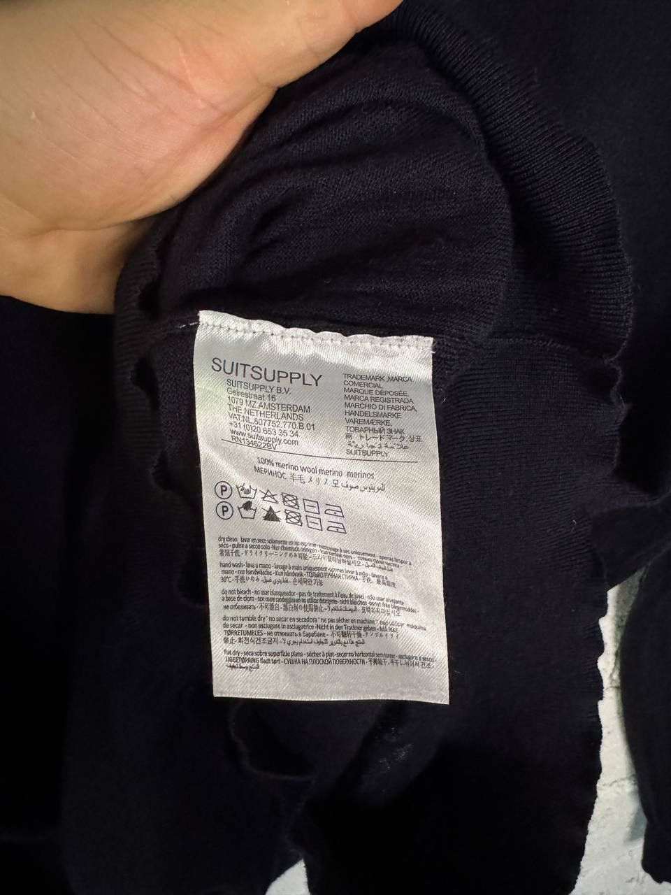 Suitsupply Suitsupply merino wool sweater Size US L / EU 52-54 / 3 - 5 Thumbnail