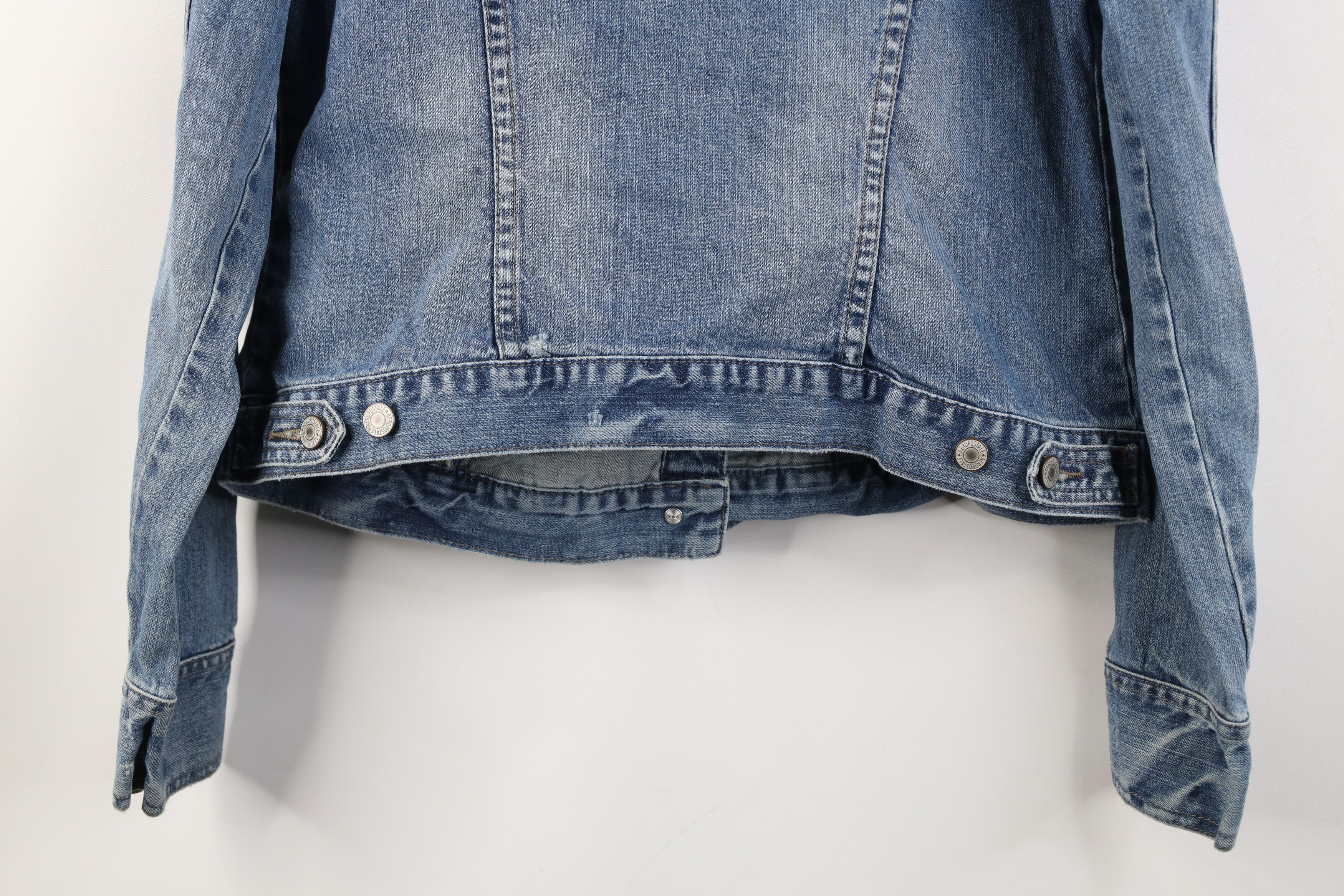 Aeropostale Vintage 90s Y2K Aeropostale Denim Jean Trucker Jacket Size XL / US 12-14 / IT 48-50 - 15 Thumbnail