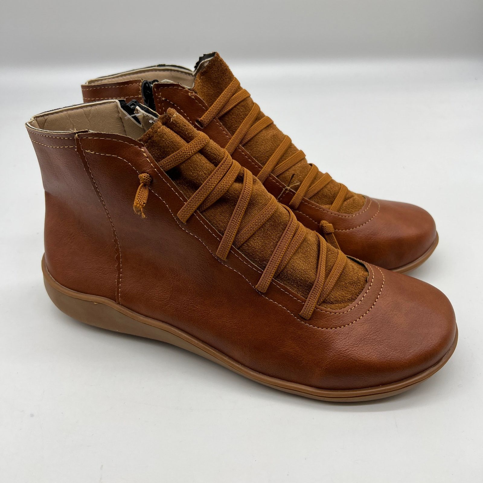 Other Ankle Boots Round Toe Casual Comfortable Lightweight Size US 10 / IT 40 - 2 Thumbnail