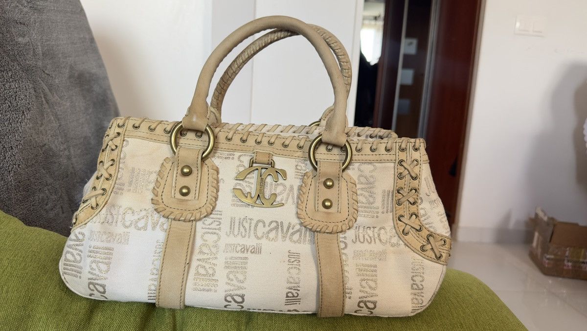 image of Archival Clothing x Bag Just Cavalli Archive Bag Y2K in Beige, Women's