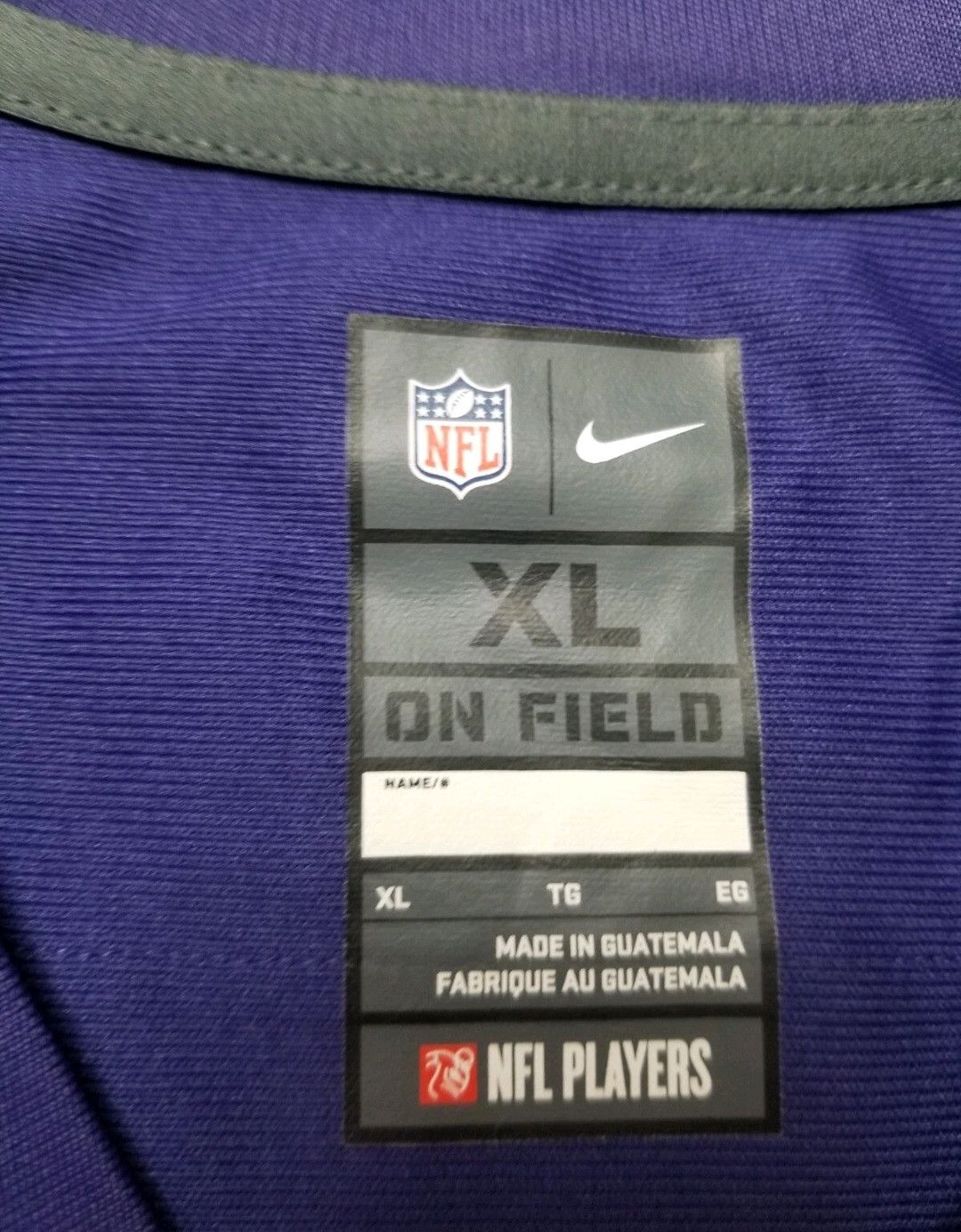 Nike New Nike NFL On Field Jersey Baltimore Ravens #27 Ray Rice Size US XL / EU 56 / 4 - 22 Thumbnail