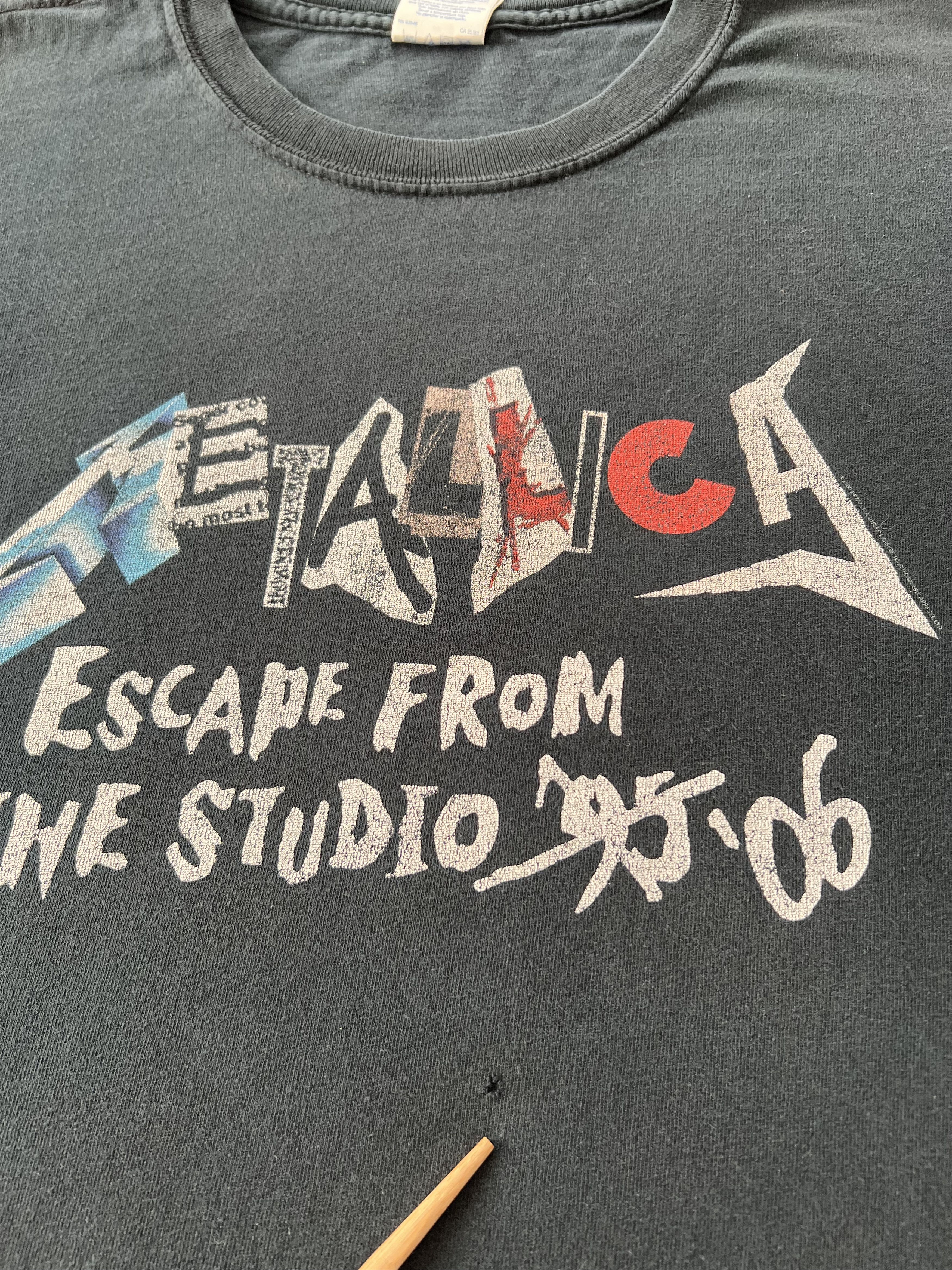 Band Tees Vintage 2006 Metallica Escape From the Studio 06 T-shirt Size US XL / EU 56 / 4 - 6 Thumbnail