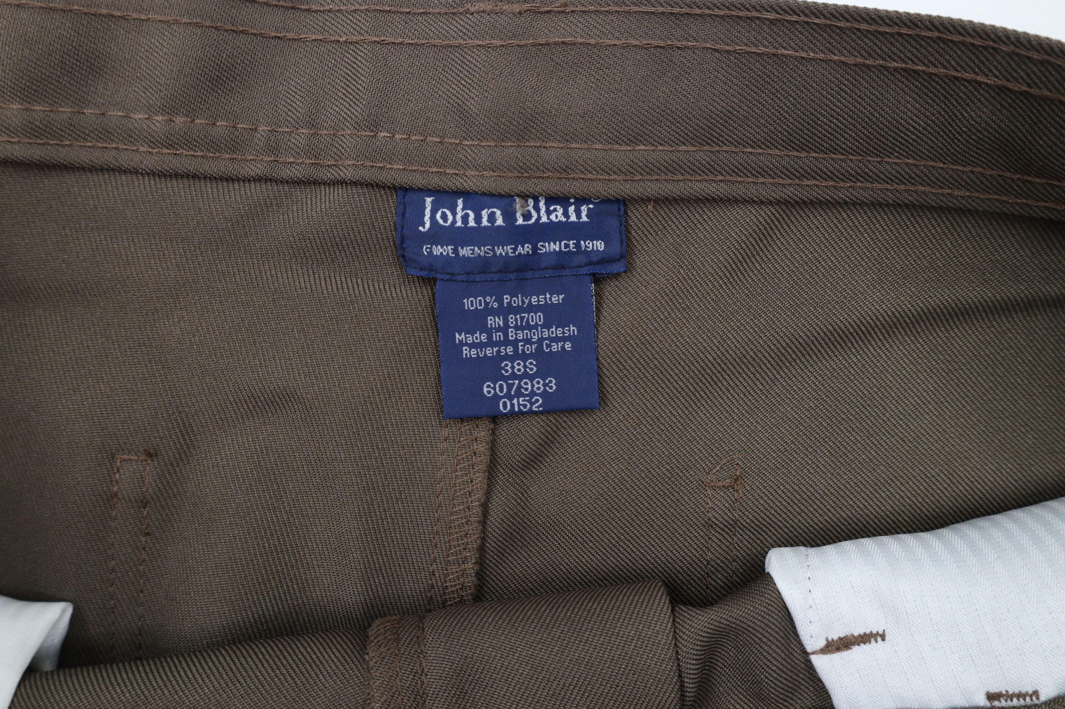 Vintage Vintage 90s Streetwear Flared Wide Leg Chino Pants Brown Size US 38 / EU 54 - 7 Thumbnail