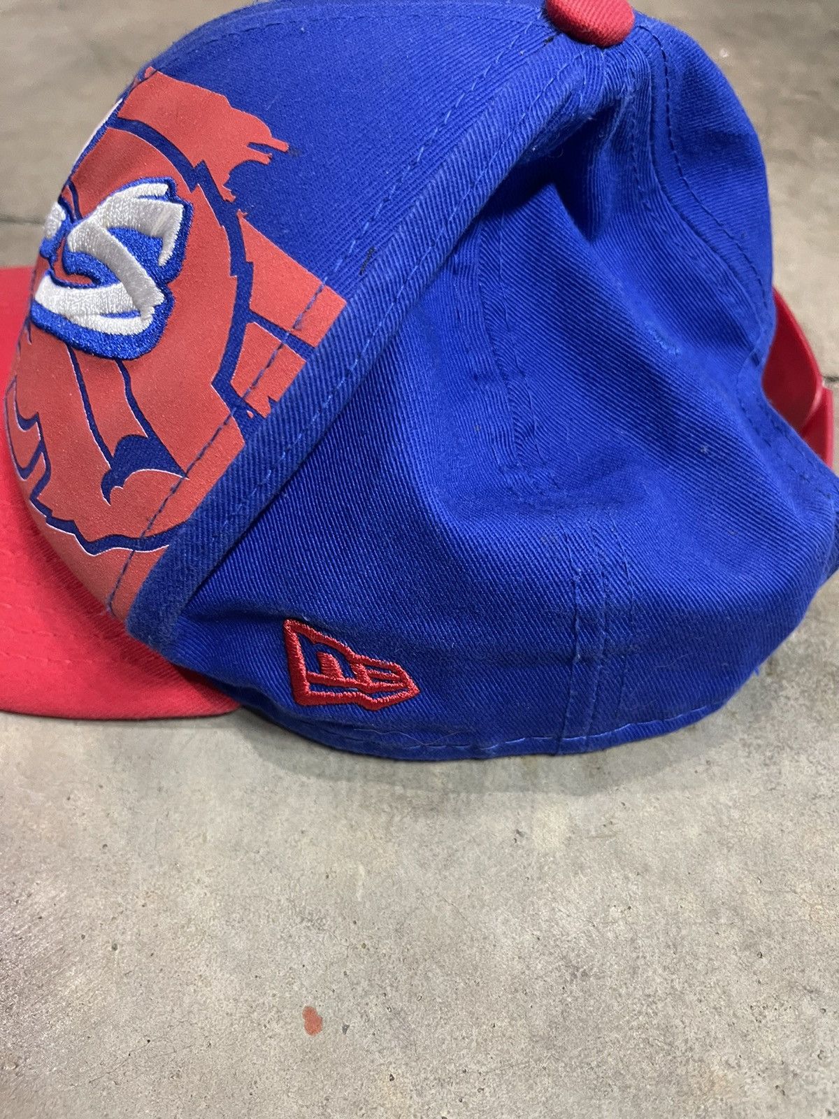 Vintage Vintage New Era Bills Hat Size ONE SIZE - 3 Thumbnail
