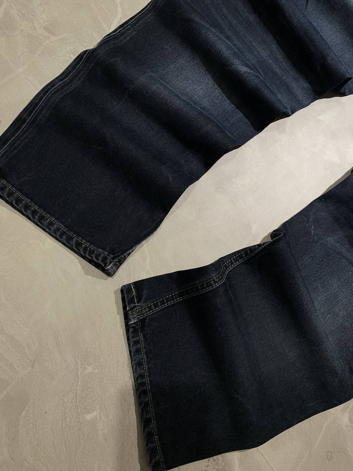 Japanese Brand Archive Distressed Washed Darkwear Slim / Number Nine Style Size US 33 - 8 Thumbnail