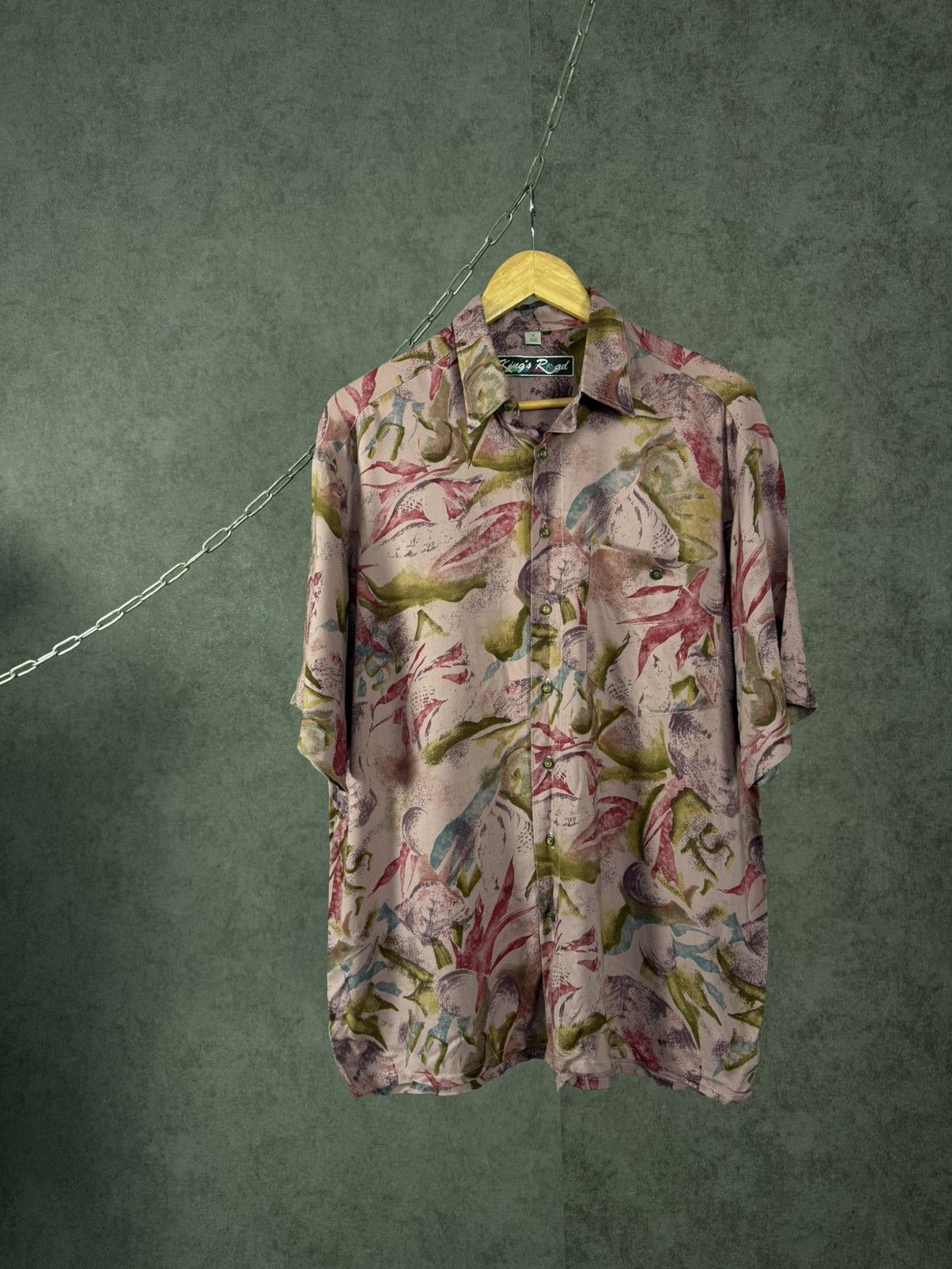 Vintage Art crazy hawaiian vintage shirt Size US XL / EU 56 / 4 - 1 Thumbnail