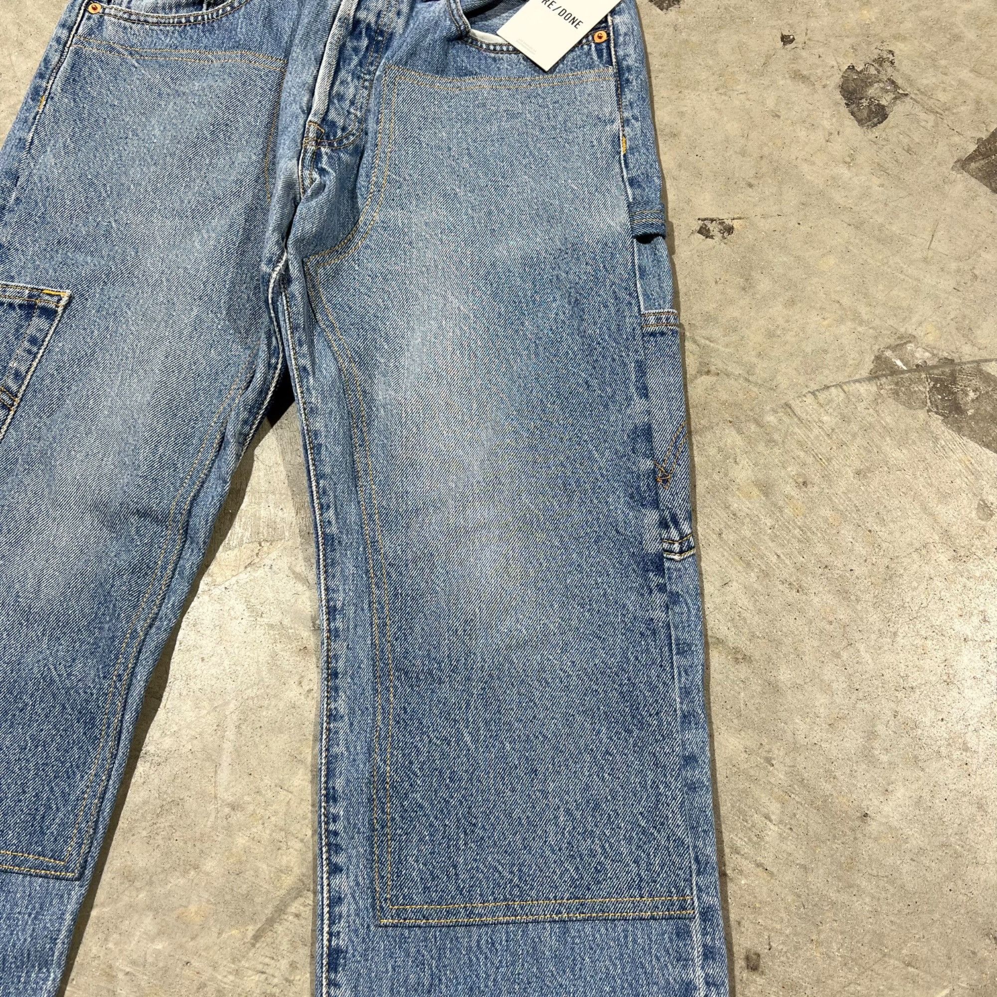 Levi's × RE/DONE NWT RE/DONE x LEVI'S WORKWEAR INDIGO JEANS SZ 26 Size 26" / US 2 / IT 38 - 3 Thumbnail