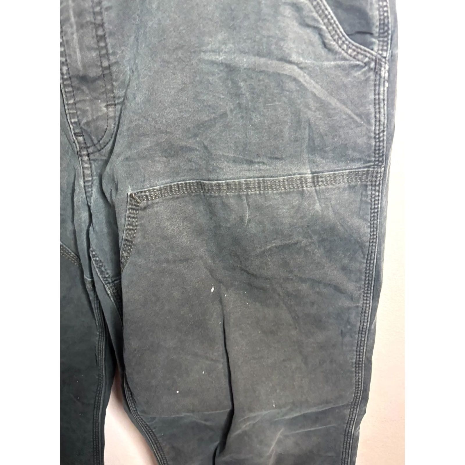 Ariat ARIAT Rebar Pants Mens Relaxed Straight Leg Double Knee Durastar 38x30 Black Size US 38 / EU 54 - 3 Thumbnail