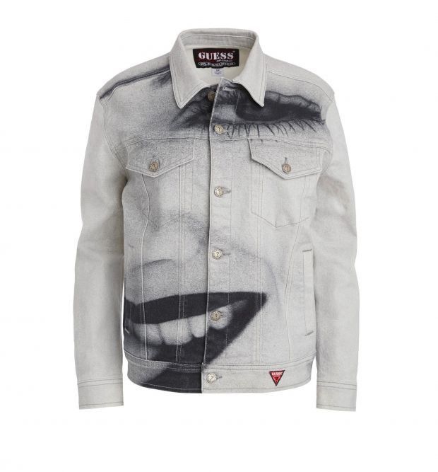 Guess Guess x Pleasures B&W Drew Barrymore Denim Jacket Size US L / EU 52-54 / 3 - 1 Preview