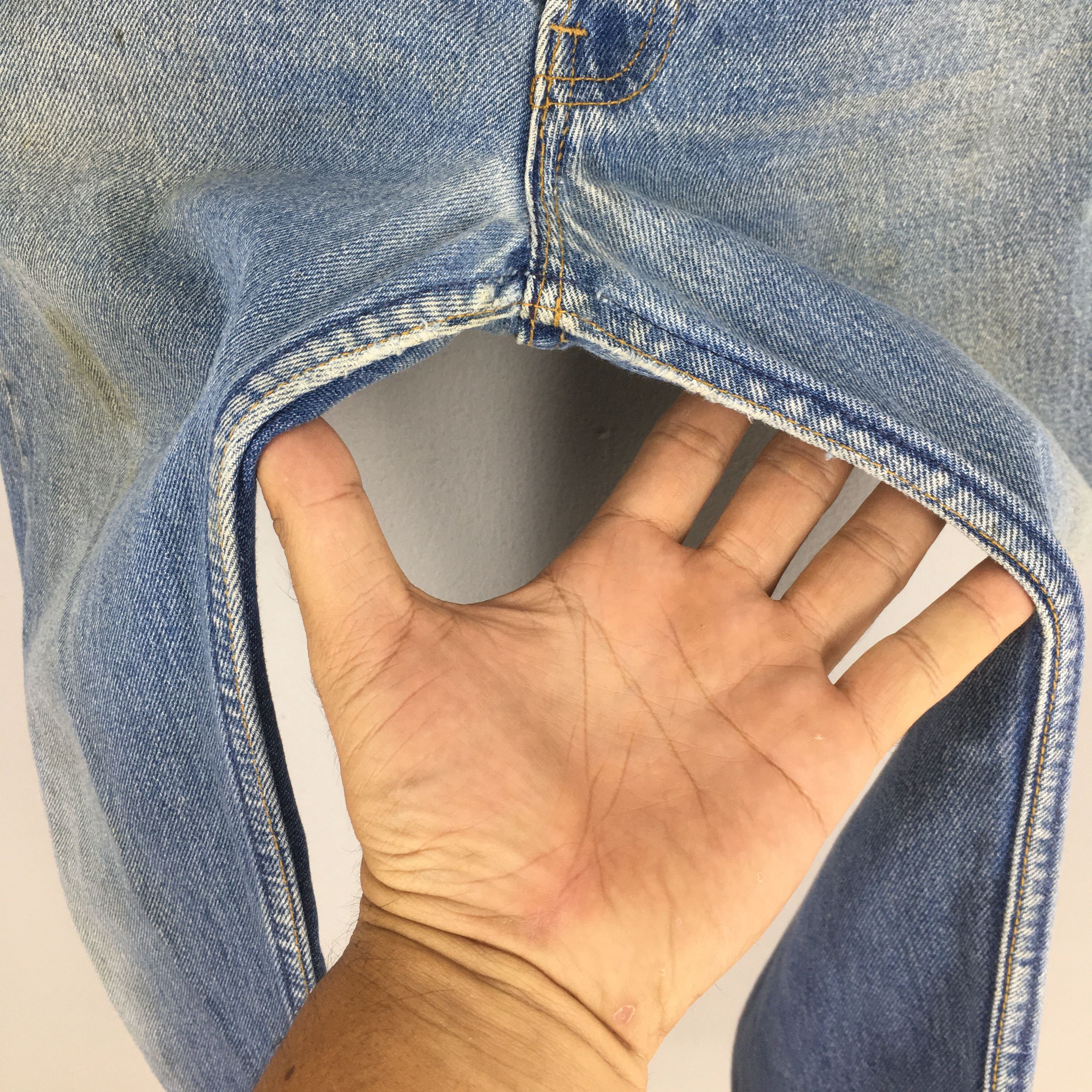 Levi's Size 28x28 Vintage 80s Levi's 501XX Straight Leg Jeans S1642 Size US 28 / EU 44 - 5 Thumbnail