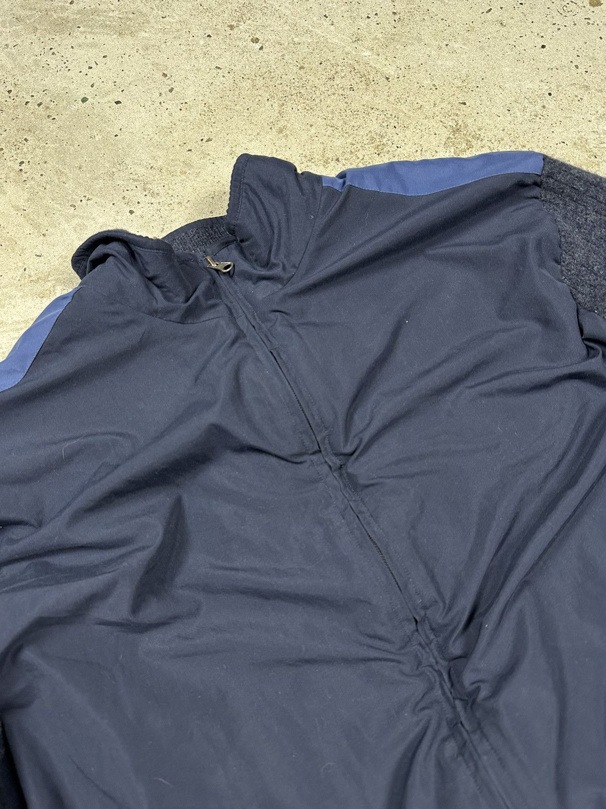 Burberry Vintage Y2K Burberry Golf Navy Track Jacket Wool Lining Size US XL / EU 56 / 4 - 7 Thumbnail
