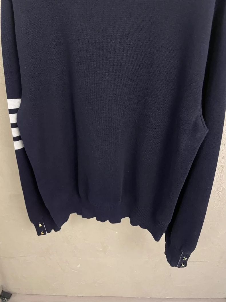 Thom Browne Thom Browne size2 Golden round neck knit sweater Size US M / EU 48-50 / 2 - 4 Thumbnail