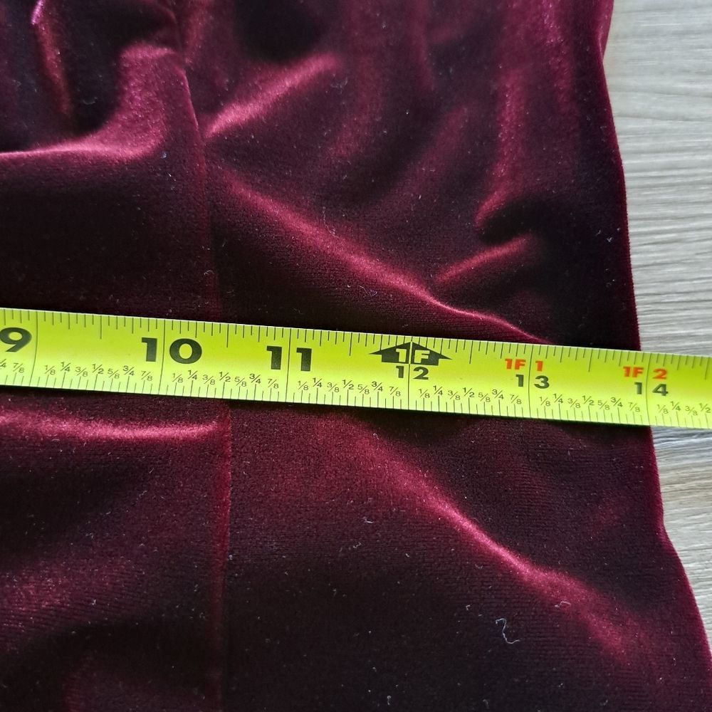 Other Vintage CDC Whimsigoth Velvet Fairy Goth Bodycon Front Slit Size S / US 4 / IT 40 - 12 Thumbnail