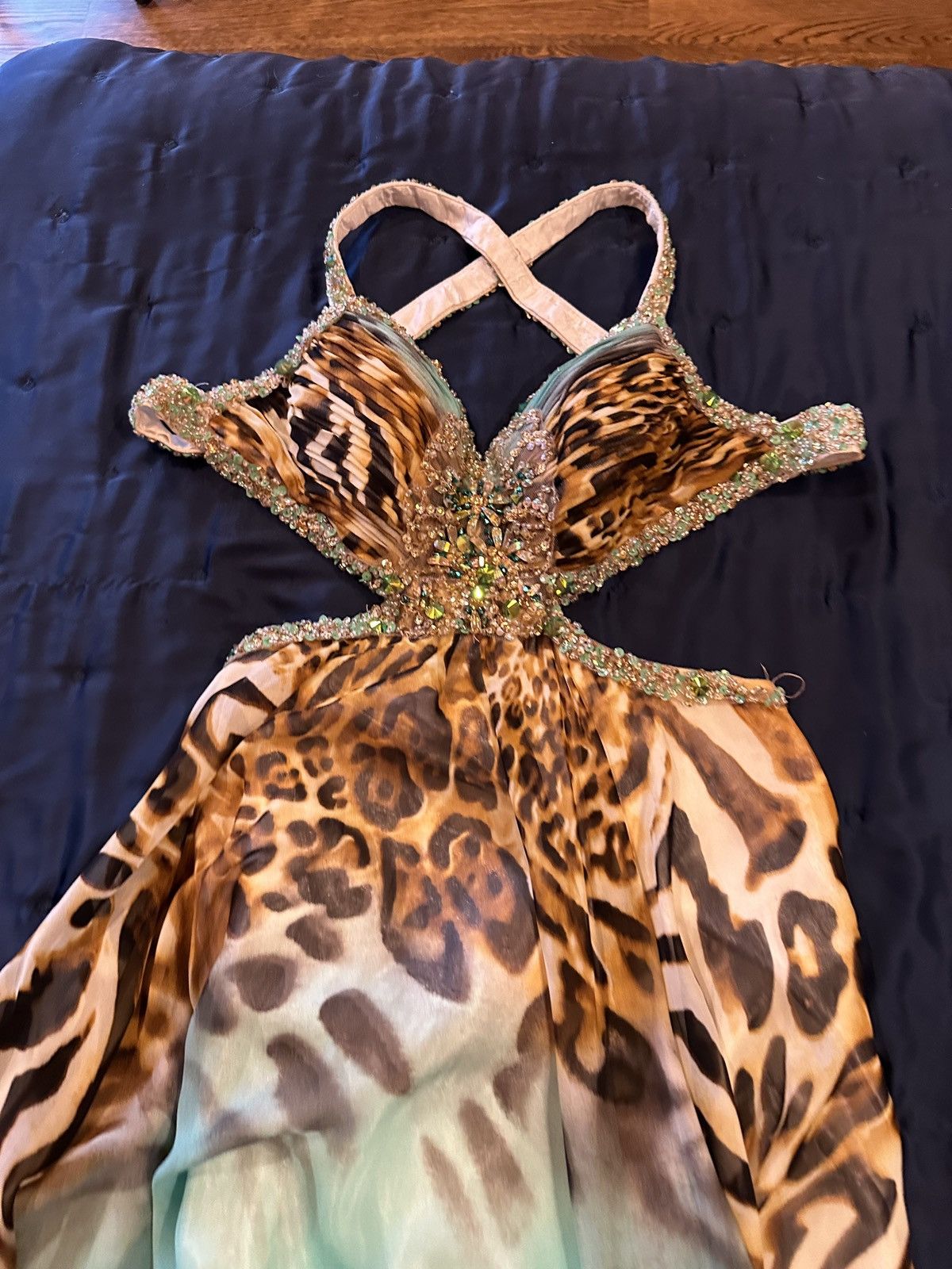 Other Leopard Gown Size S / US 4 / IT 40 - 3 Thumbnail