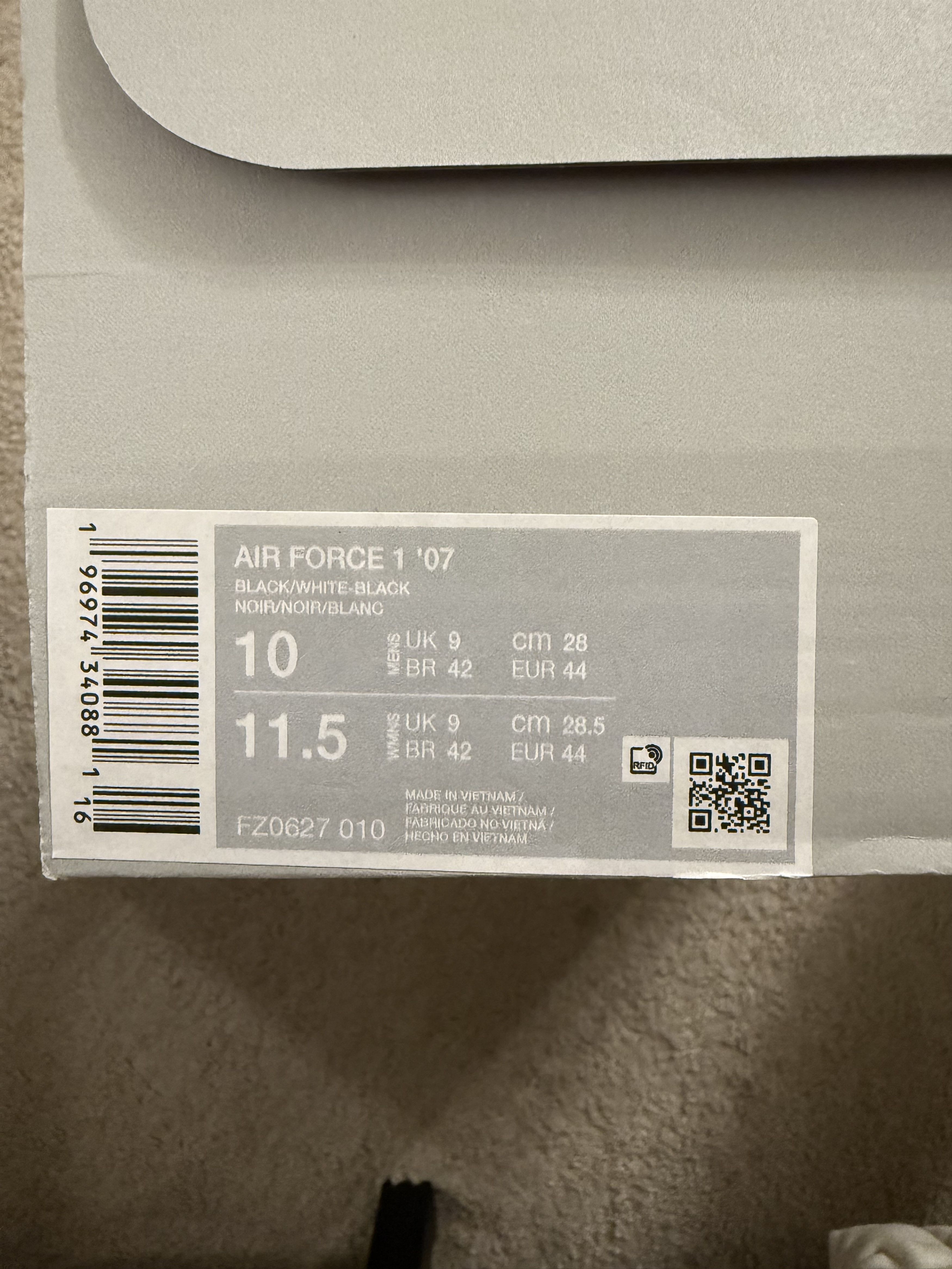 Nike Nike Air Force 1 Size US 10 / EU 43 - 7 Thumbnail