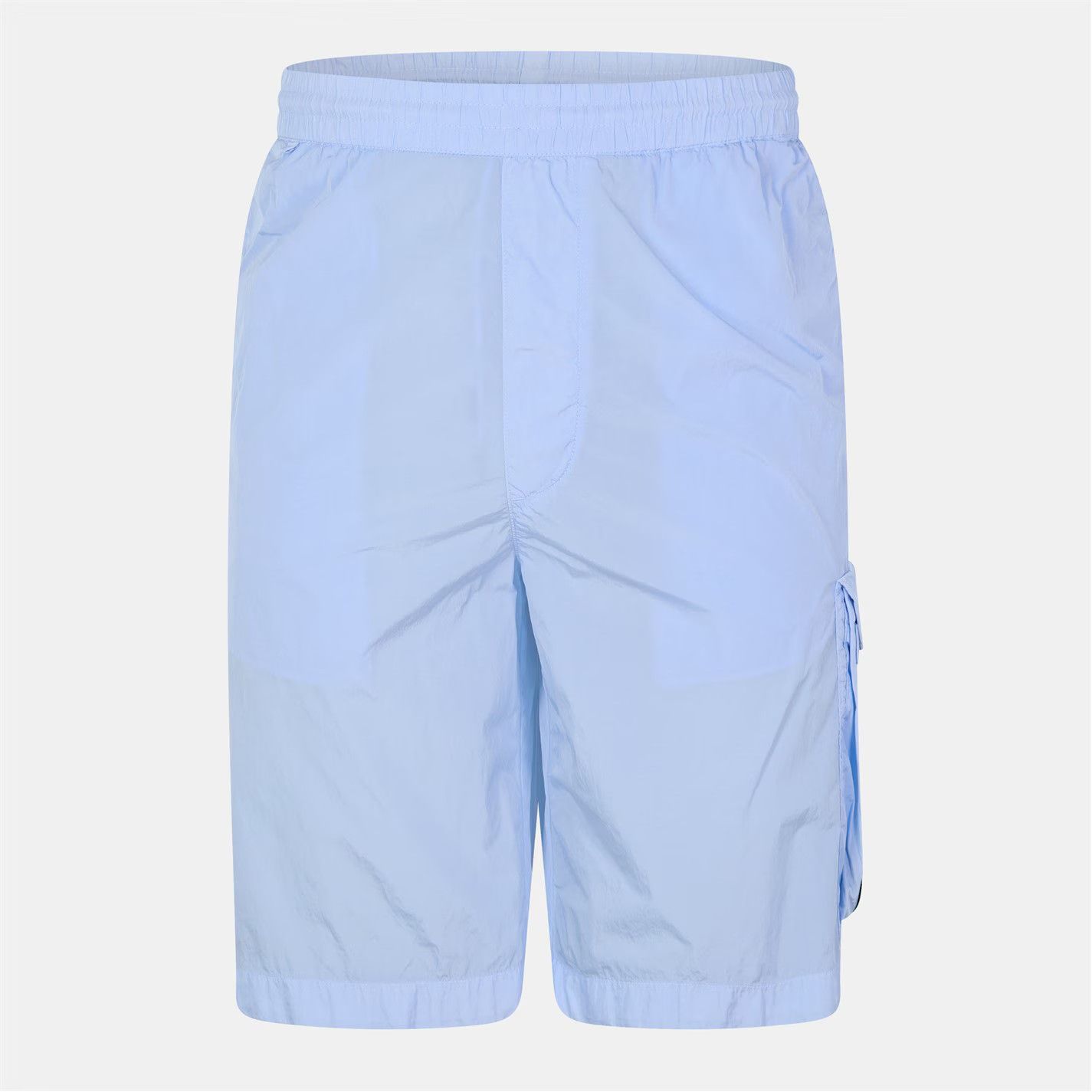 C.P. Company o1g2r1mq0426 Bermuda Cargo Shorts in Light Blue Size US 28 / EU 44 - 1 Thumbnail