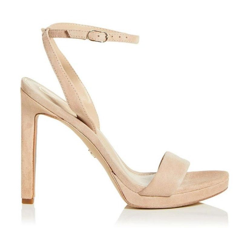 Sam Edelman SAM EDELMAN Womens NEW Jade Suede Ankle Strap Heels/Size 9.5 Size US 9.5 / IT 39.5 - 2 Thumbnail