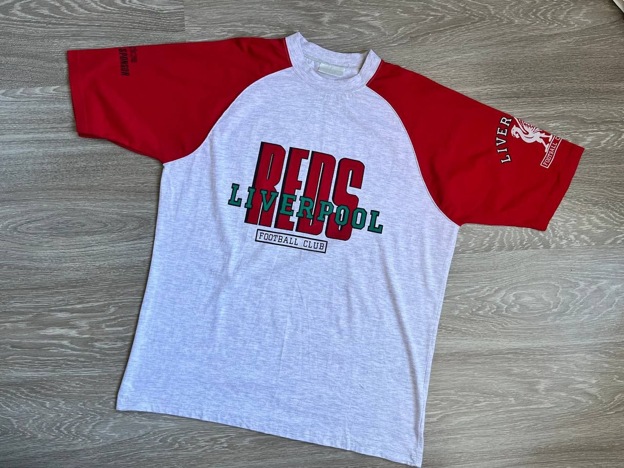 Adidas Vintage 90s Adidas x Liverpool FC Reds T-shirt D4 Size US XL / EU 56 / 4 - 1 Thumbnail