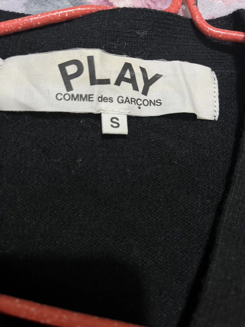 Comme des Garcons Comme Des Garcons Black Men's Wool Cardigan Size US S / EU 44-46 / 1 - 2 Thumbnail