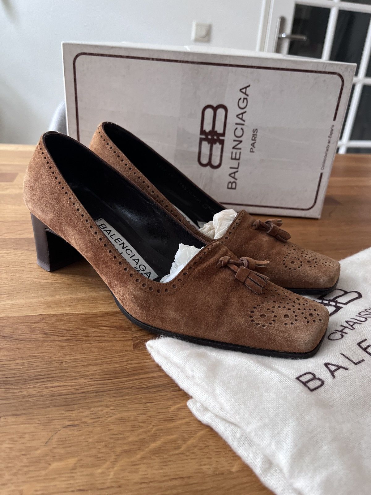 Balenciaga Vintage Balenciaga pumps size 38 Size US 7 / IT 37 - 1 Thumbnail