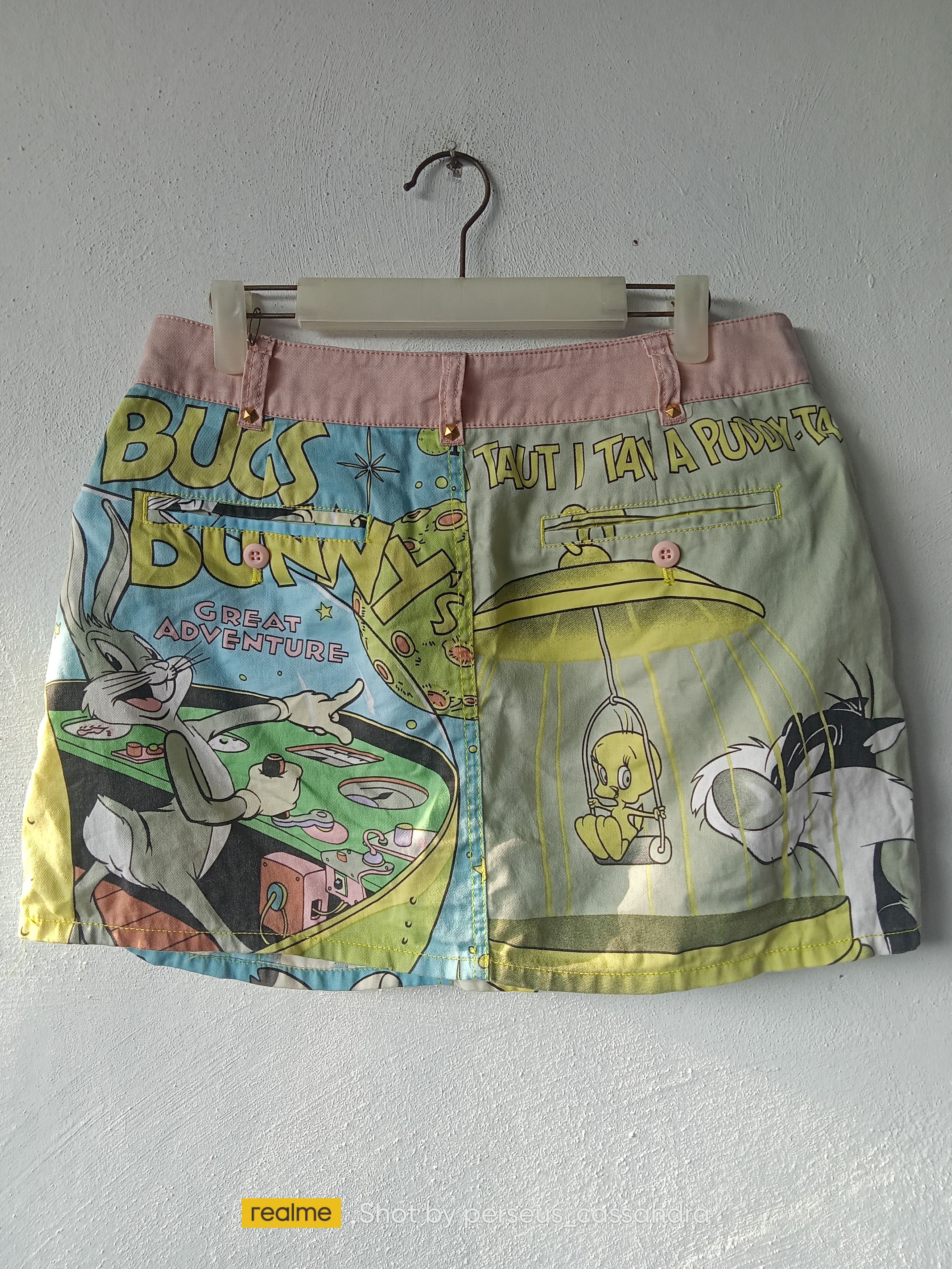 Cartoon Network Looney Tunes OVP Mini Skirt Size 30" / US 8 / IT 44 - 5 Thumbnail