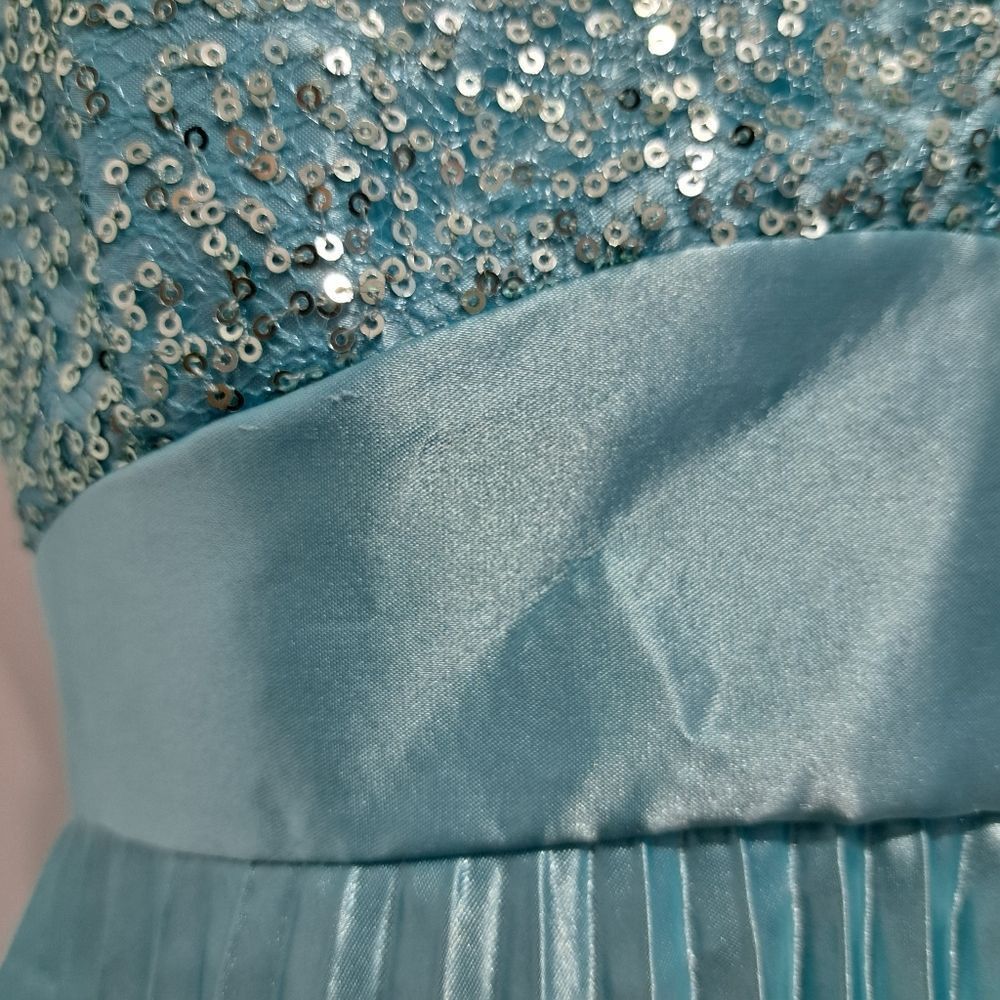 Other Vintage Jessica McClintock For Gunne Sax Pleated Sequins Coc Size M / US 6-8 / IT 42-44 - 8 Thumbnail