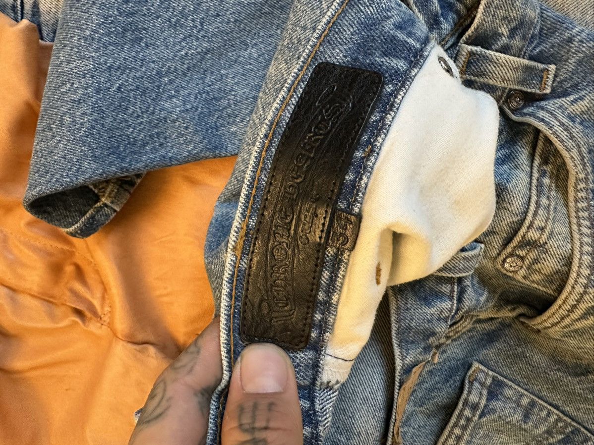 Chrome Hearts Chrome Hearts PERFECT sky wash levi jeans cross patch Size US 34 / EU 50 - 5 Thumbnail