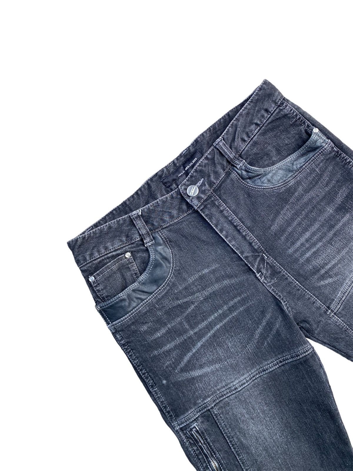 Japanese Brand Vintage Maxler Bikers Pants Size US 34 / EU 50 - 4 Thumbnail