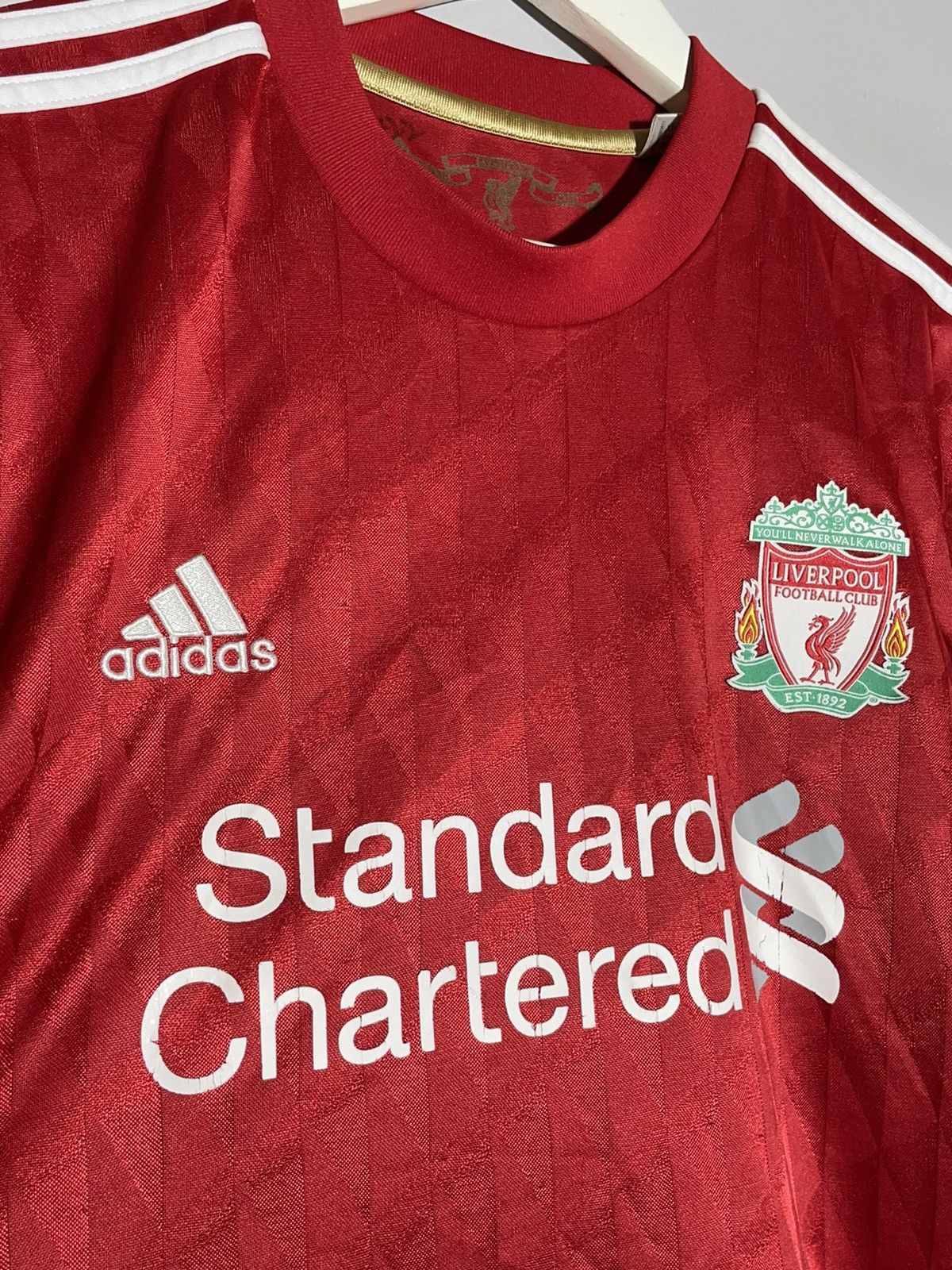 Adidas × Vintage Liverpool FC Adidas 2011/12 Home Y2k Football Shirt Size US M / EU 48-50 / 2 - 4 Thumbnail