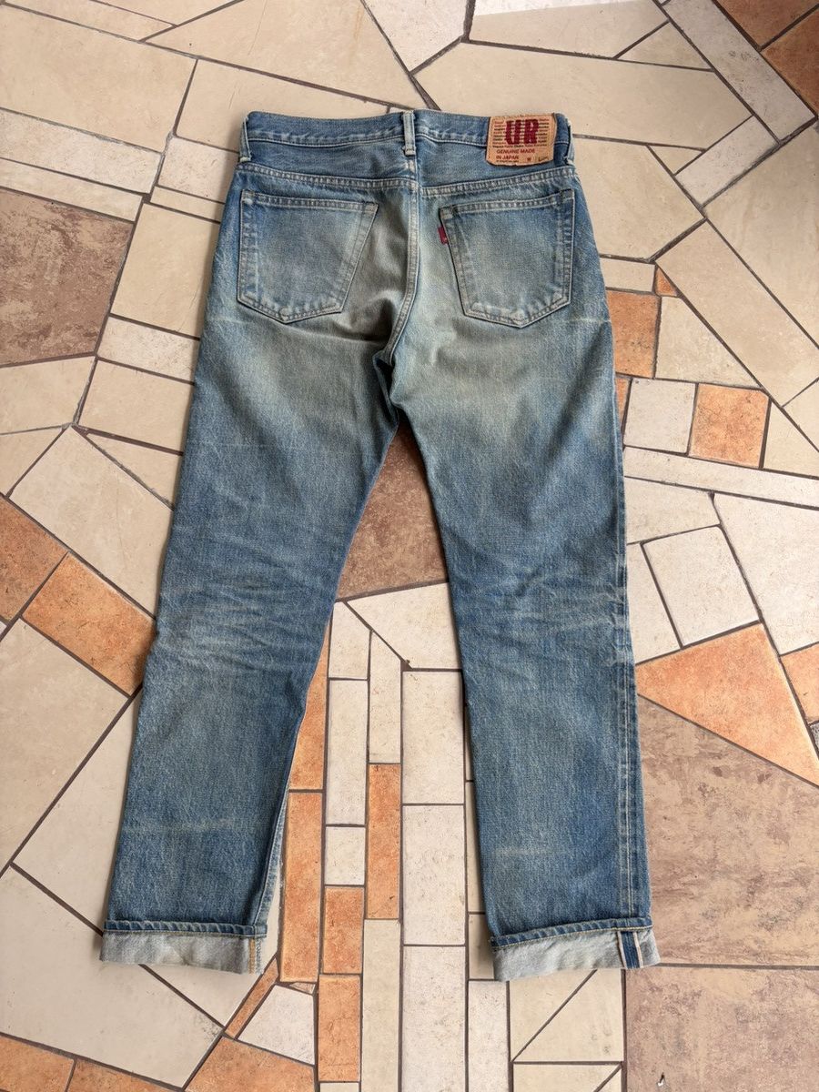 Japanese Brand × Salvage × Vintage Salvage Japan Jeans W32 – Rare Japanese Selvedge Size US 32 / EU 48 - 2 Thumbnail