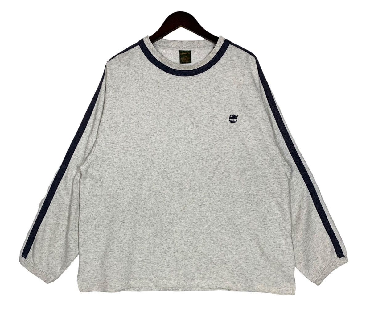 Timberland × Vintage Vintage Timberland Spell Out Streetwear Outdoor Crewneck Size US L / EU 52-54 / 3 - 1 Thumbnail